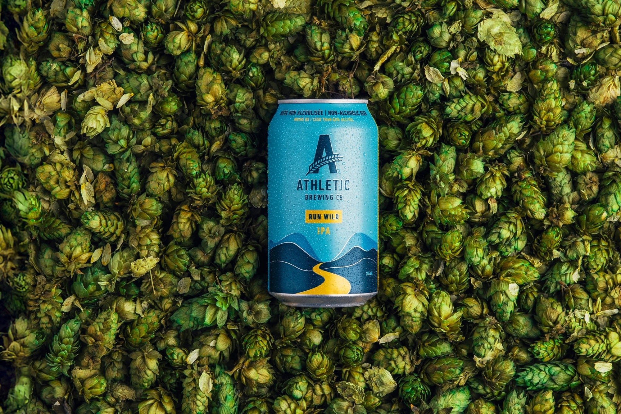 Athletic Run Wild IPA Non - Alcoholic Beer - The Zero Proof