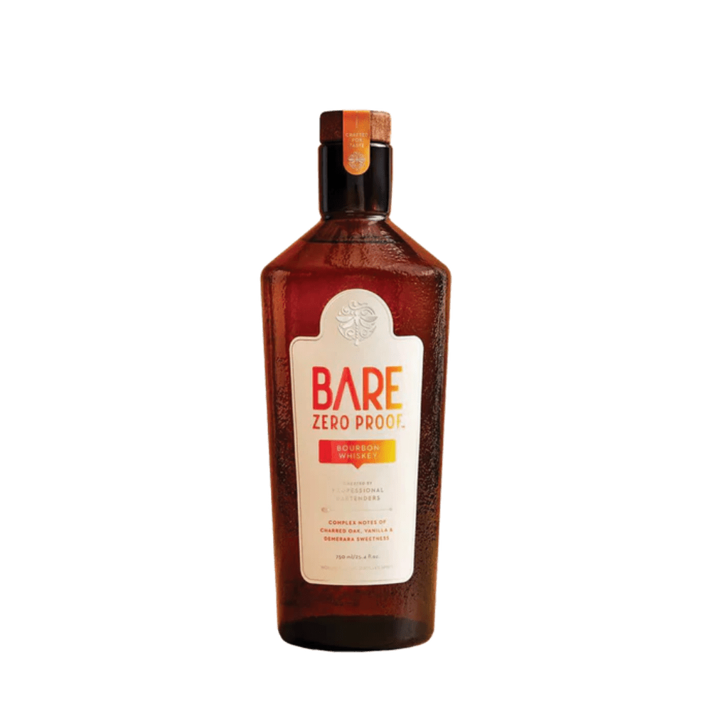 BARE Zero Proof Bourbon Whiskey (750 ml) - The Zero Proof