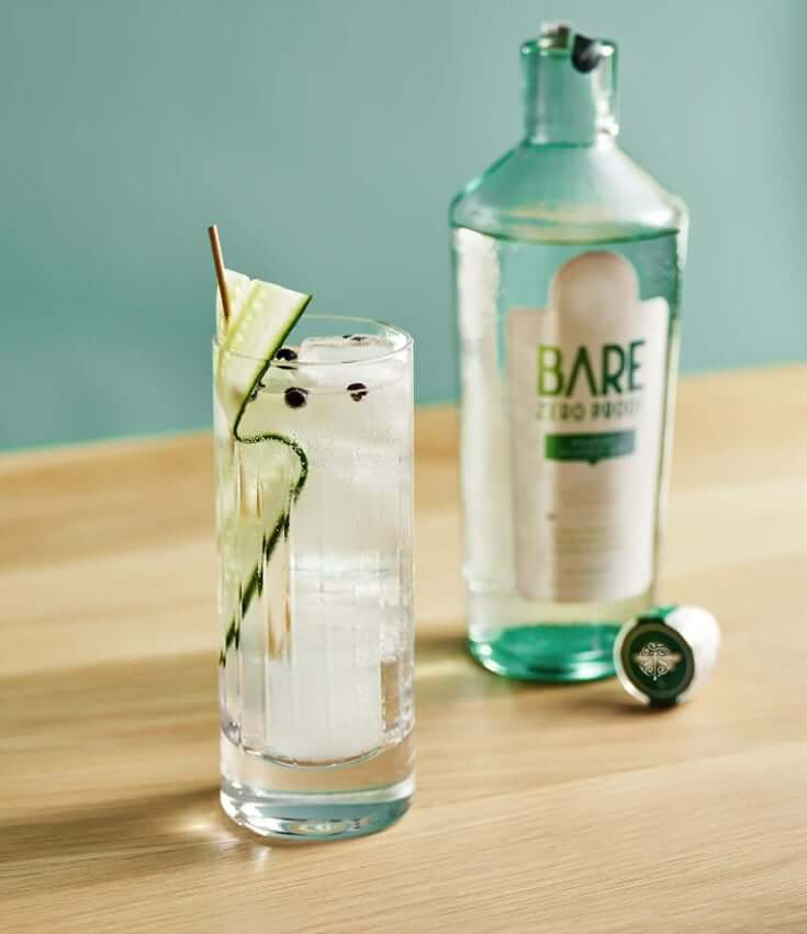 BARE Zero Proof Modern Classic Gin (750 ml) - The Zero Proof
