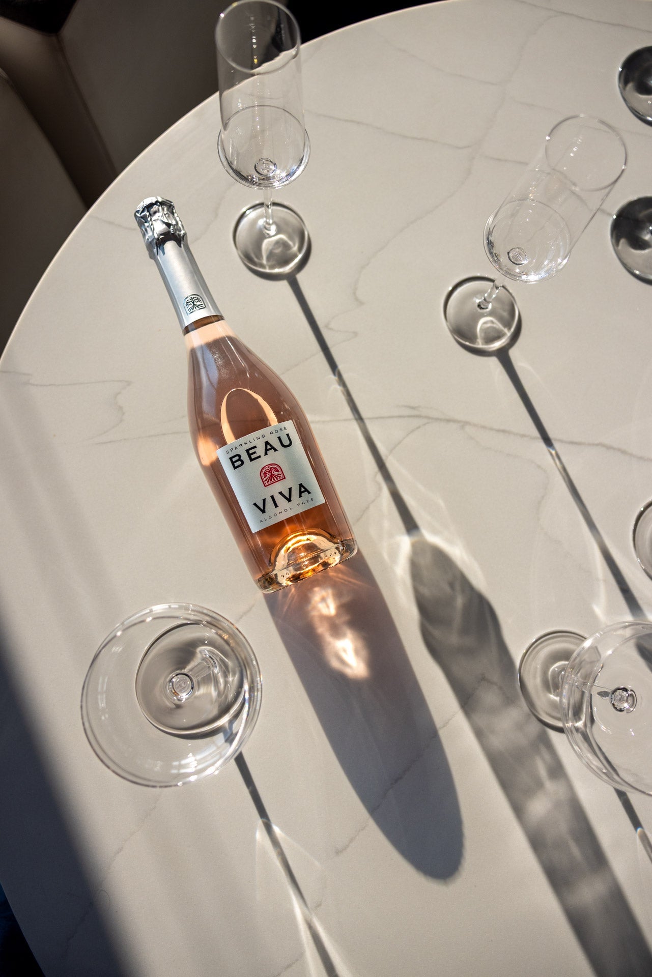 BEAU VIVA Sparkling Rose - The Zero Proof