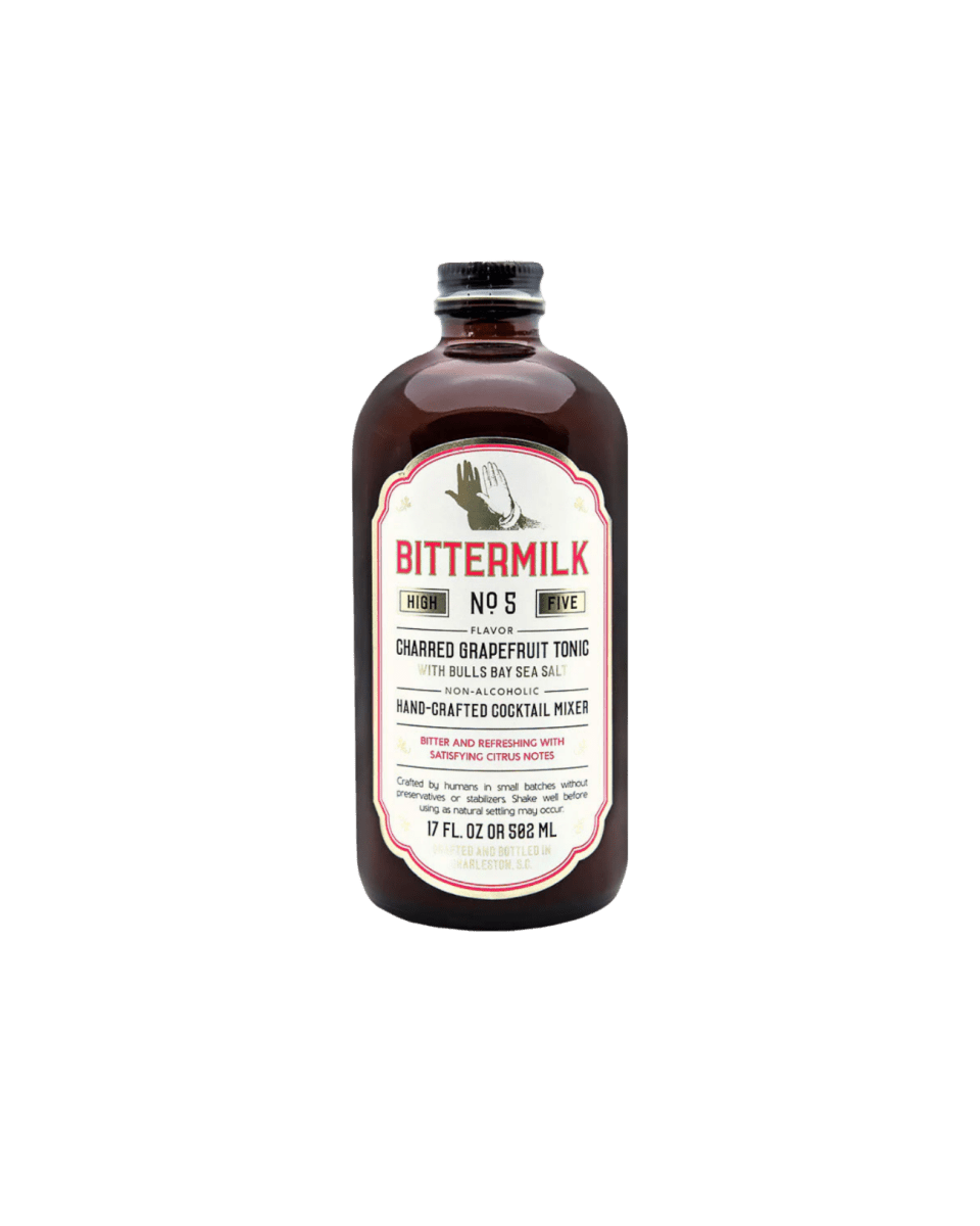 Bittermilk No. 5 Charred Grapefruit Tonic with Bulls Bay Sea Salt