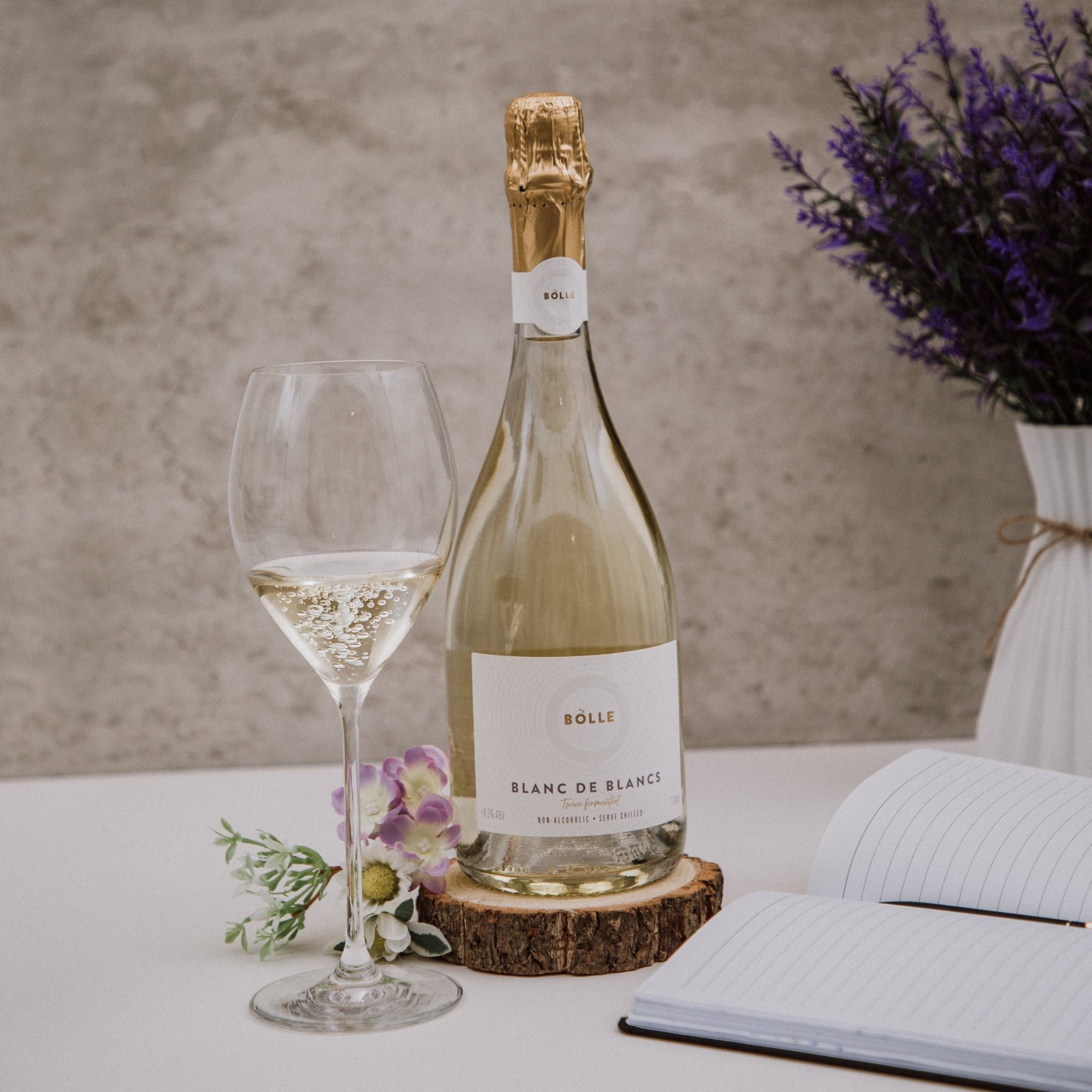 BOLLE Sparkling Blanc de Blancs (750ml) - The Zero Proof