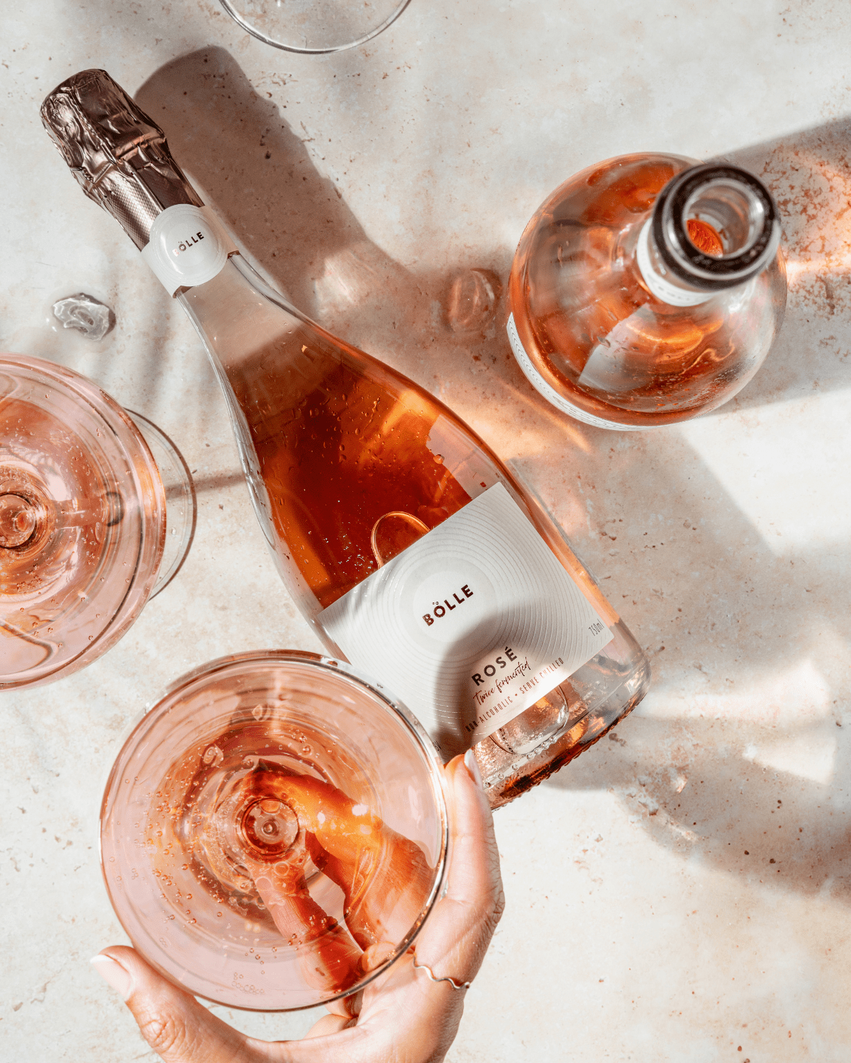 BOLLE Sparkling Rose (750ml) - The Zero Proof