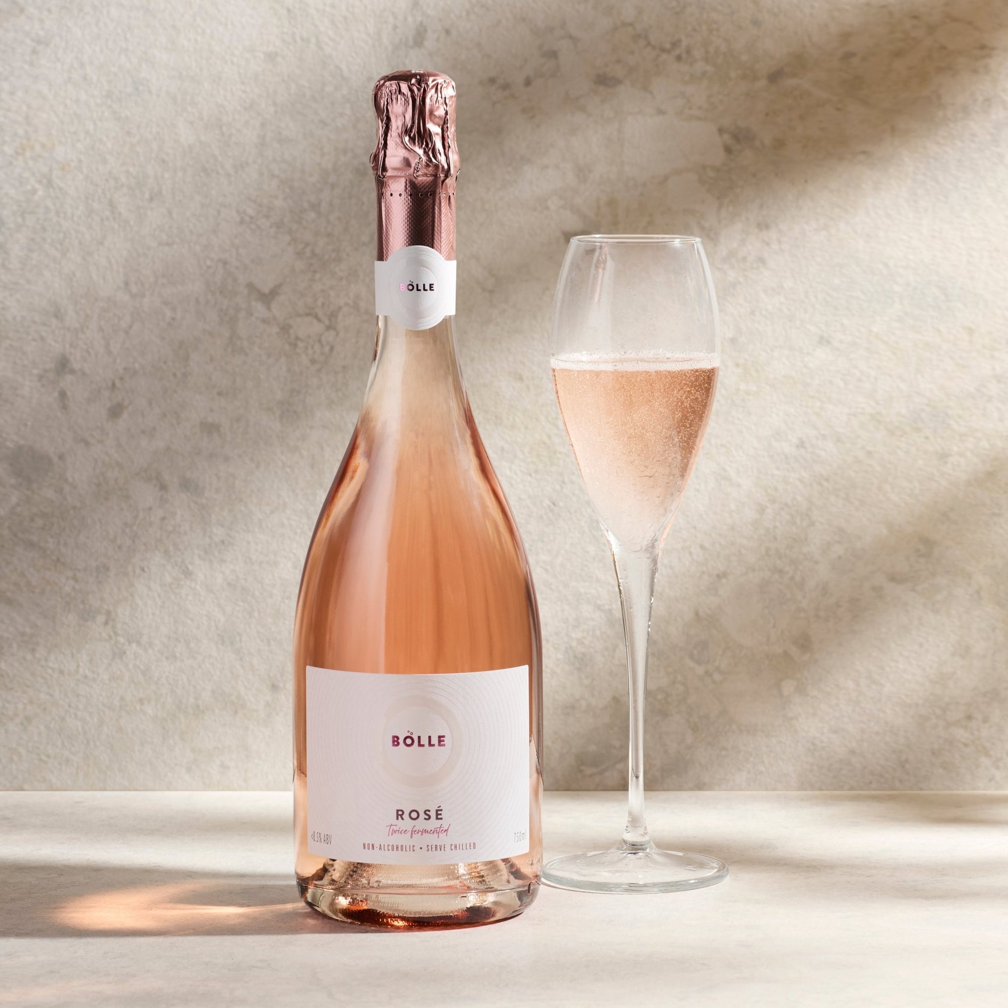 BOLLE Sparkling Rose (750ml) - The Zero Proof