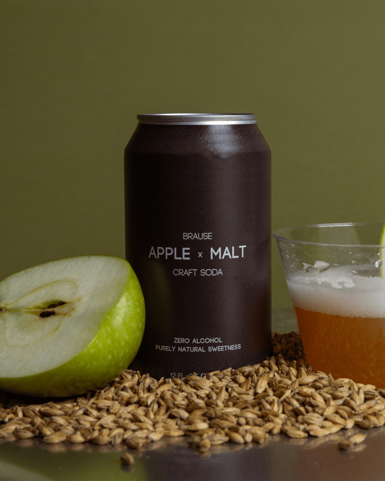 Brause Apple & Malt German Craft Soda - The Zero Proof