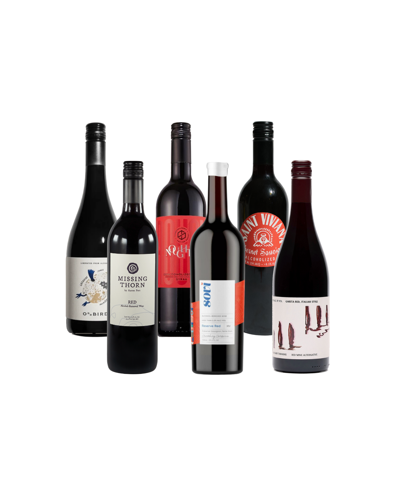 Premium Non-Alcoholic Red Wine Bundle