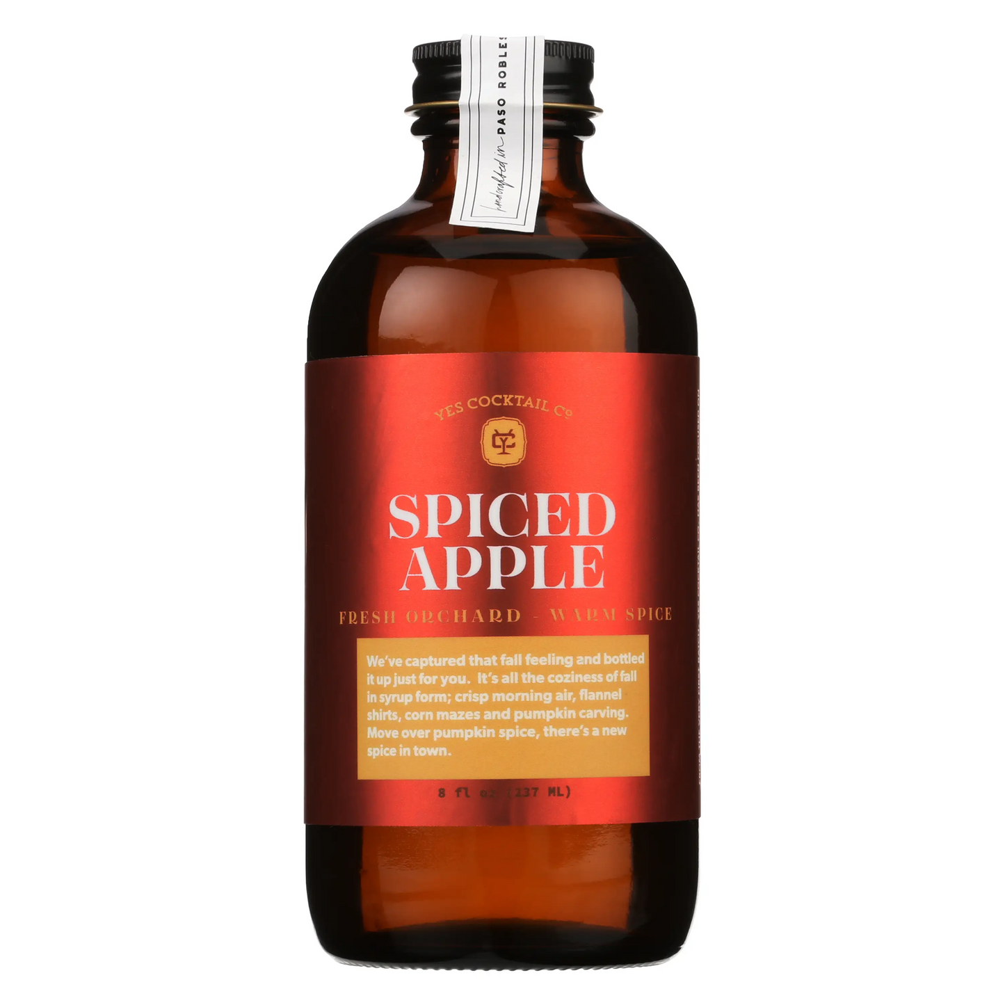 Yes Cocktail Co Spiced Apple Syrup (8 oz)