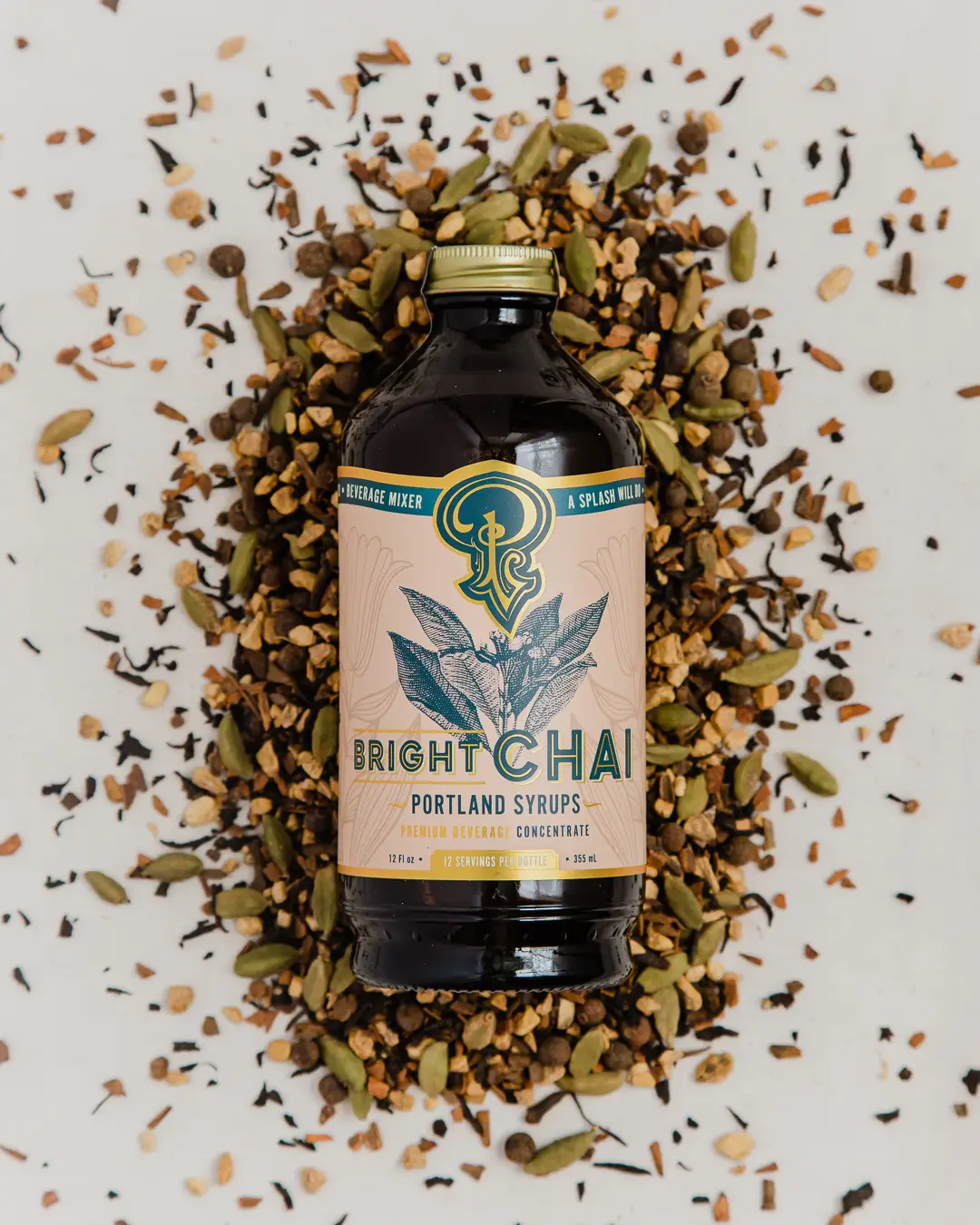 Portland Syrups Bright Chai Syrup (12oz)