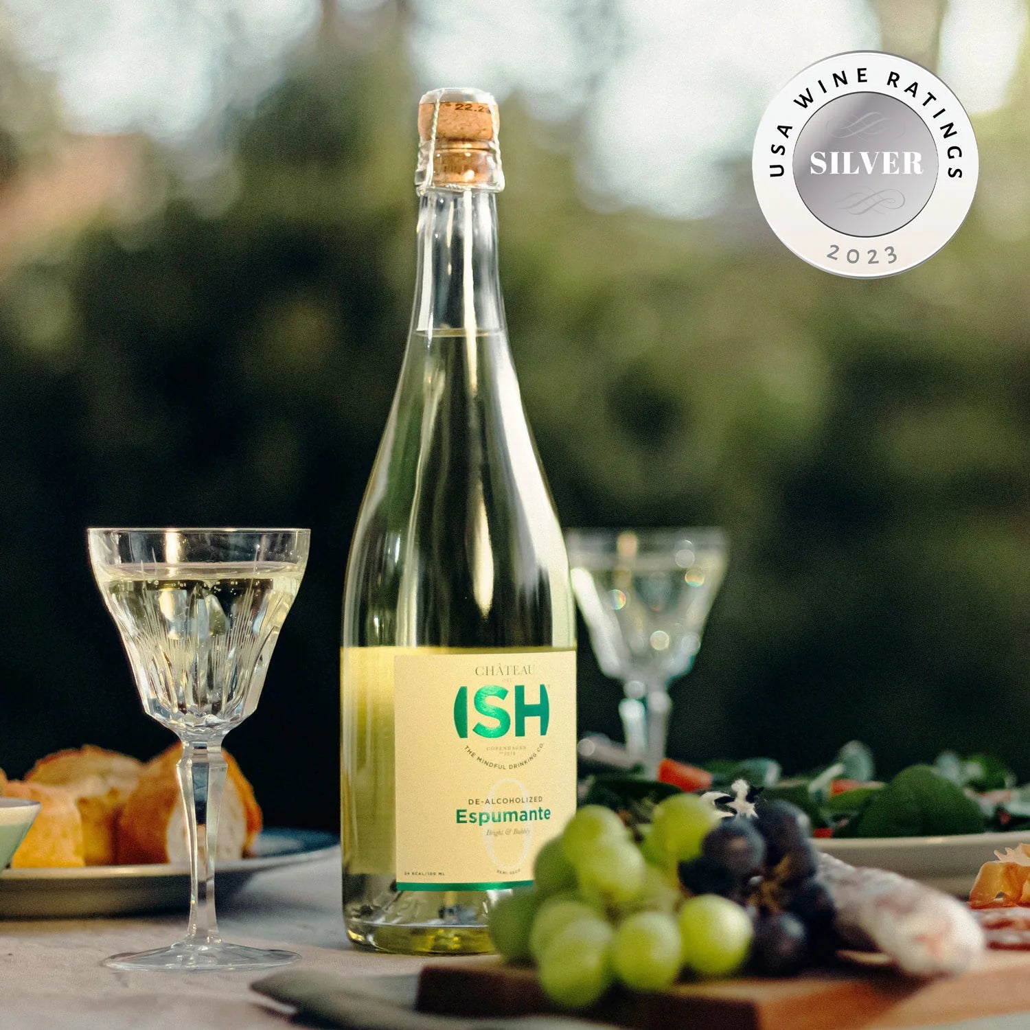 Château del ISH Non - Alcoholic Sparkling Espumante - The Zero Proof