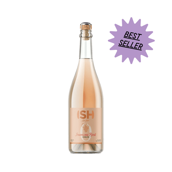 Château del ISH Non - Alcoholic Sparkling Rosé - The Zero Proof
