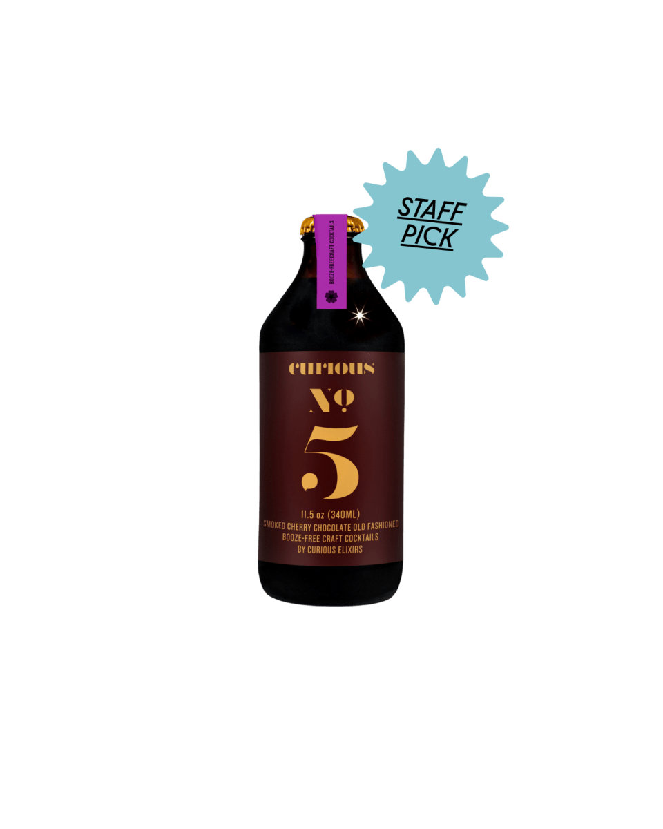 Curious Elixir No. 5 - Smoked Cherry Chocolate Non-Alcoholic Old Fashioned