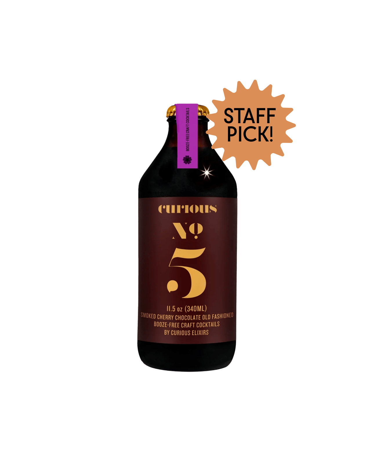 Curious Elixir No. 5 (Smoked Cherry Chocolate Old Fashioned)