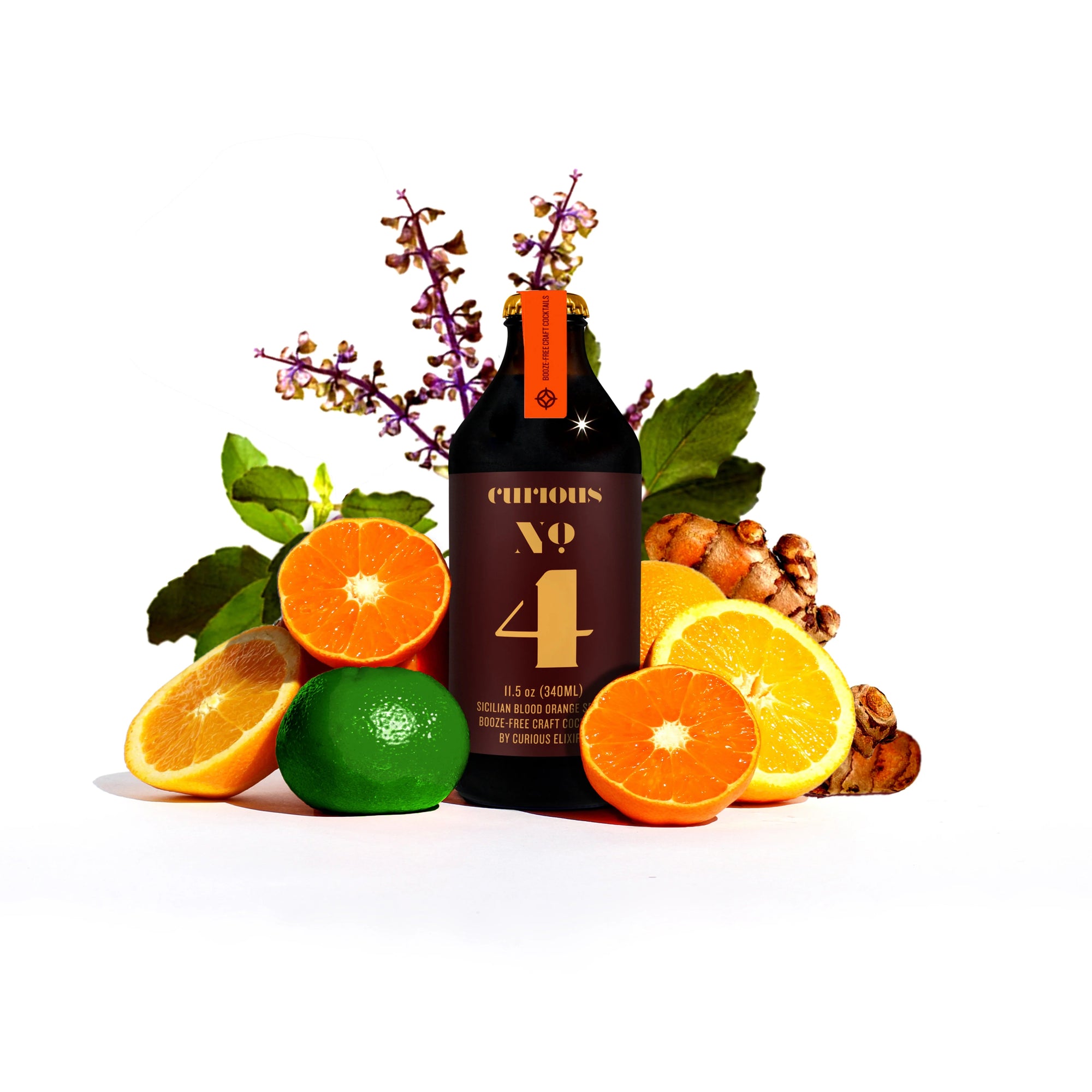 Curious Elixir No.4 (Aperol Spritz) - The Zero Proof