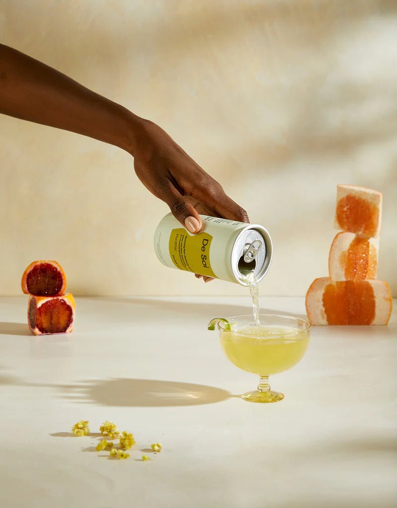 De Soi - Golden Hour Non - Alcoholic Apéritif Cans (4 - pack) - The Zero Proof