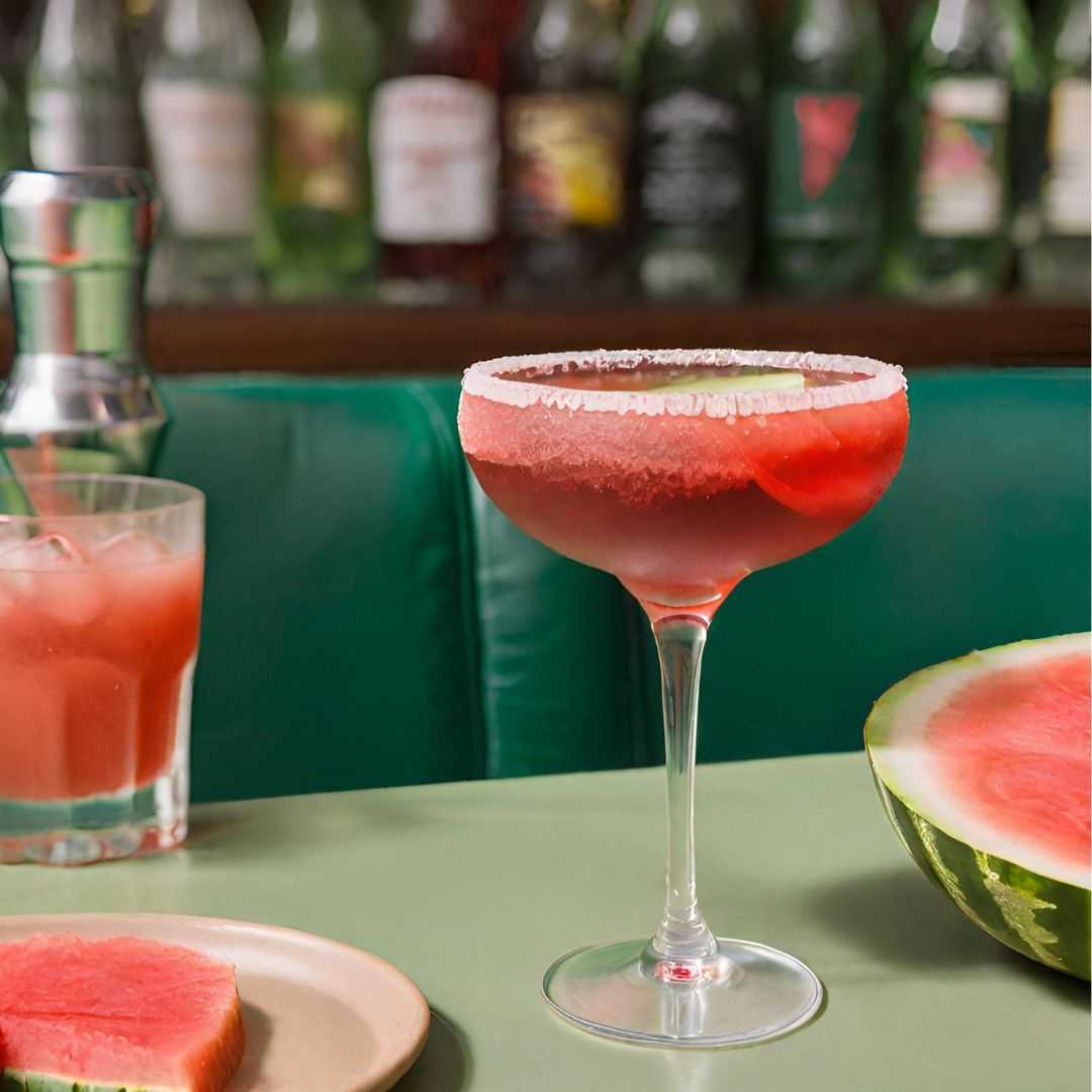 Do'Mo Spicy Watermelon Margarita — Non - Alcoholic Cocktail - The Zero Proof