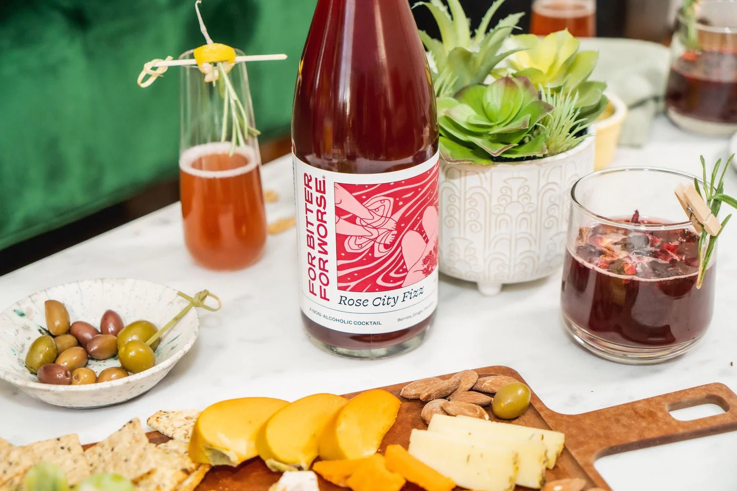 For Bitter For Worse - Rose City Fizz (750 ml) - The Zero Proof