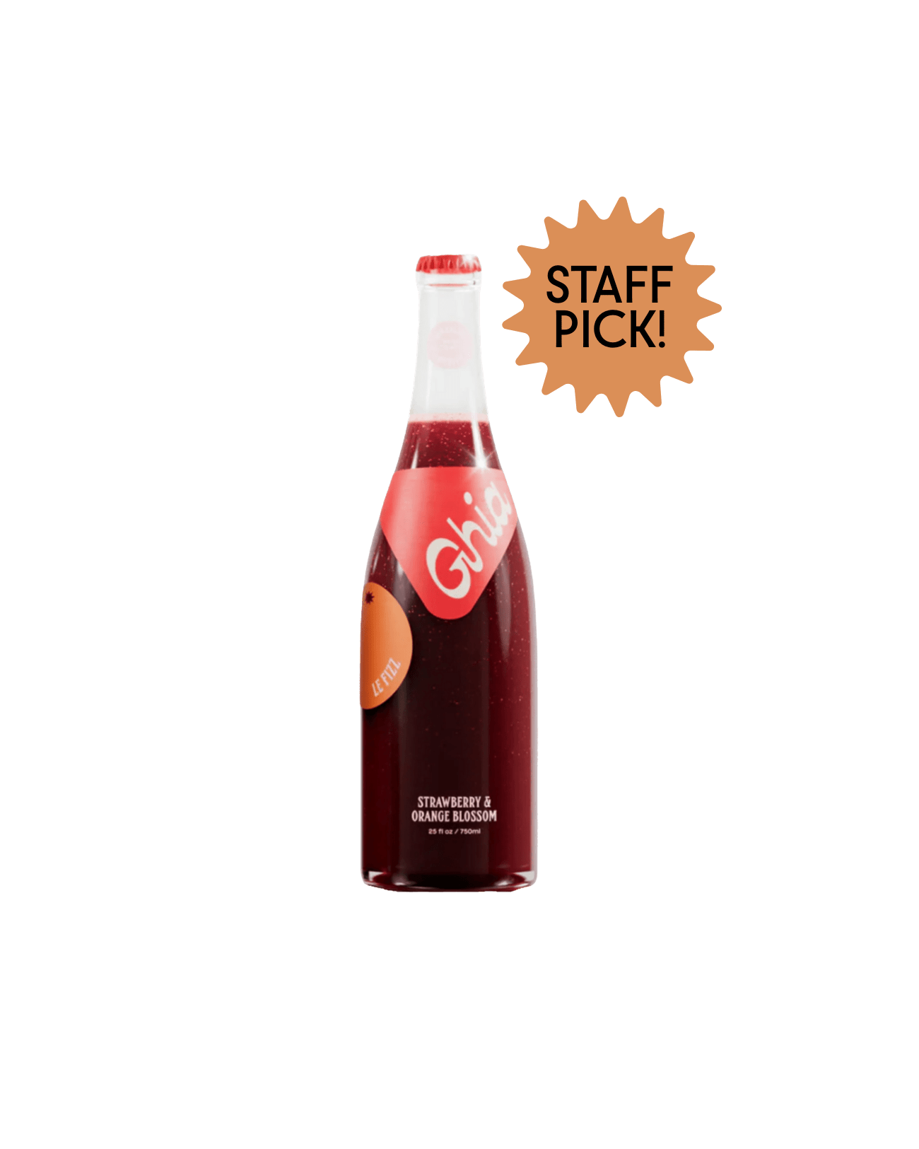 Ghia - Le Fizz Strawberry Orange Blossom (750ml) - The Zero Proof