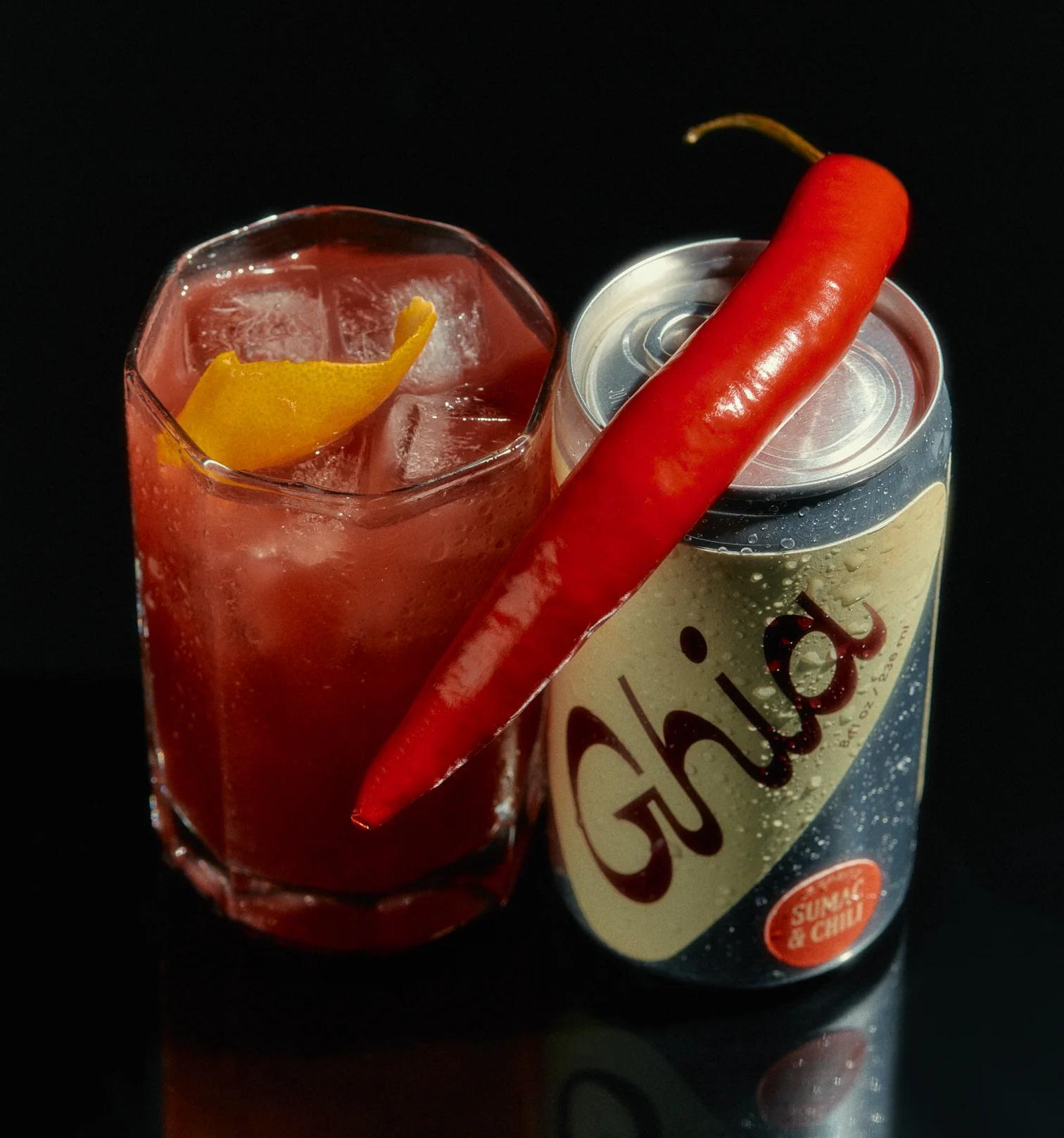 Ghia Non-Alcoholic Le Spritz - Sumac & Chili Ghia Non-Alcoholic Le Spritz - Sumac & Chili
