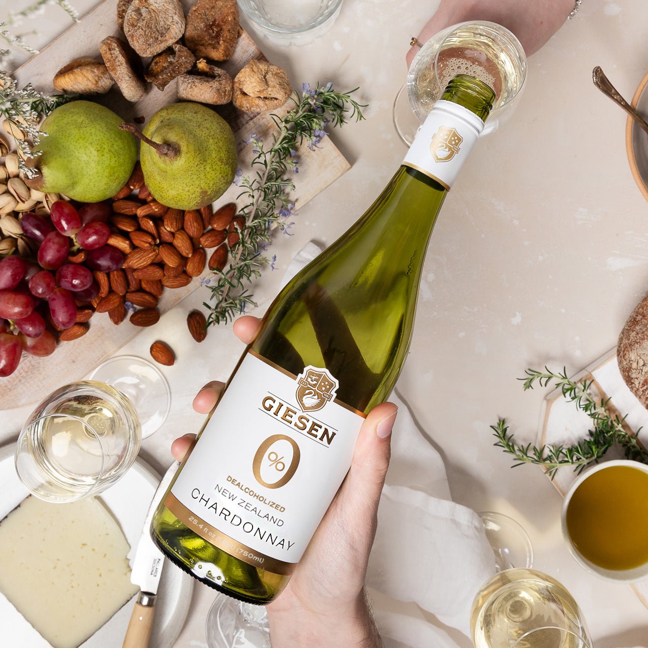 Giesen 0% Non - Alcoholic Chardonnay - The Zero Proof