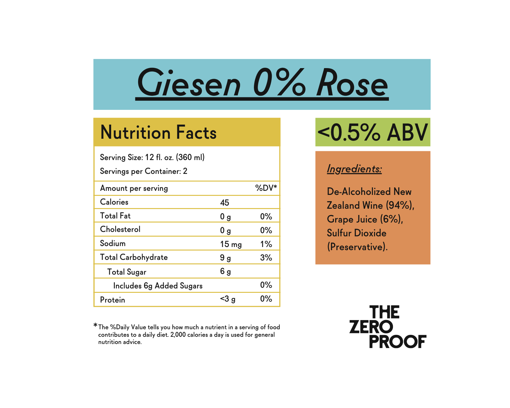 Giesen 0% Rose - The Zero Proof
