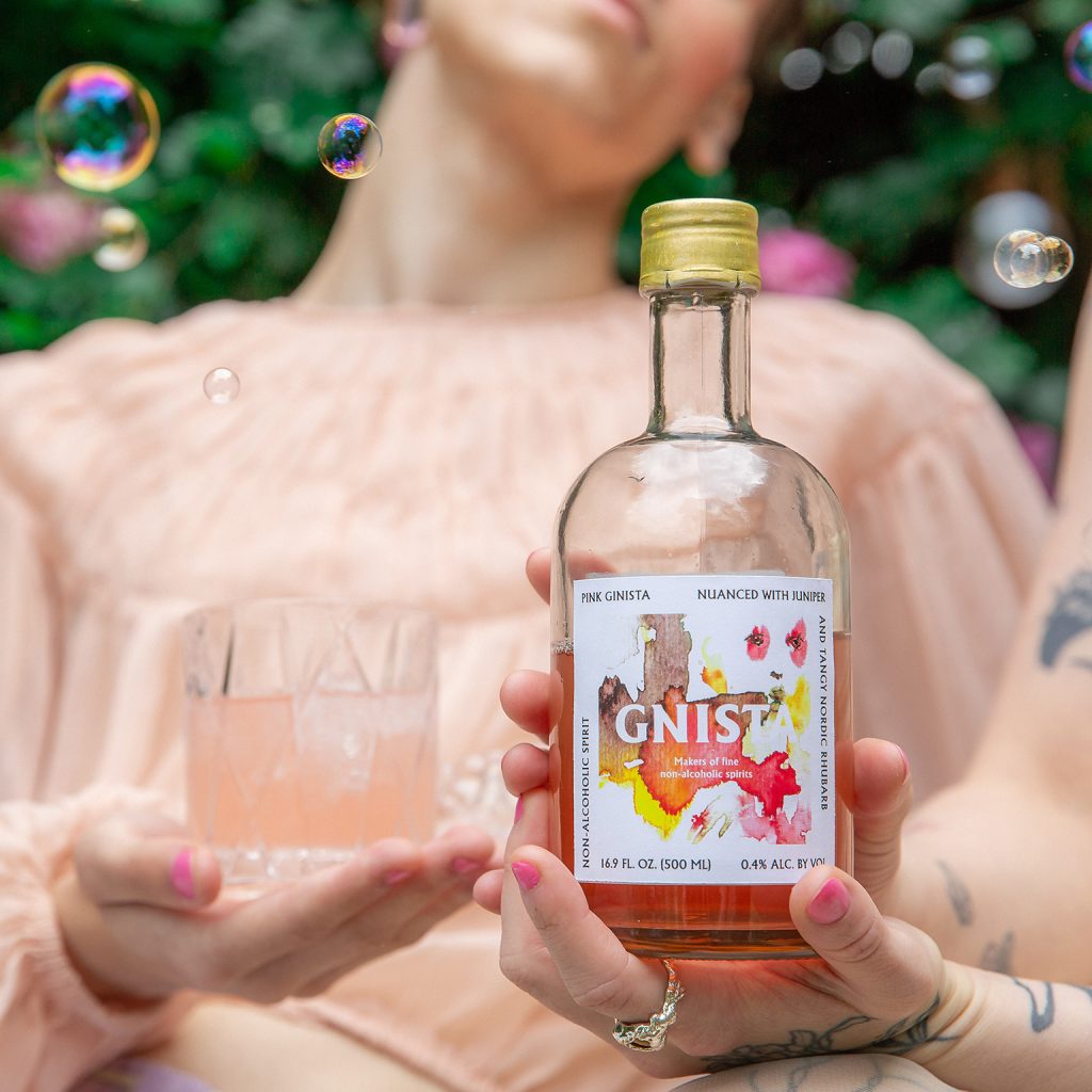 Gnista Pink Ginista Non - Alcoholic Gin - The Zero Proof