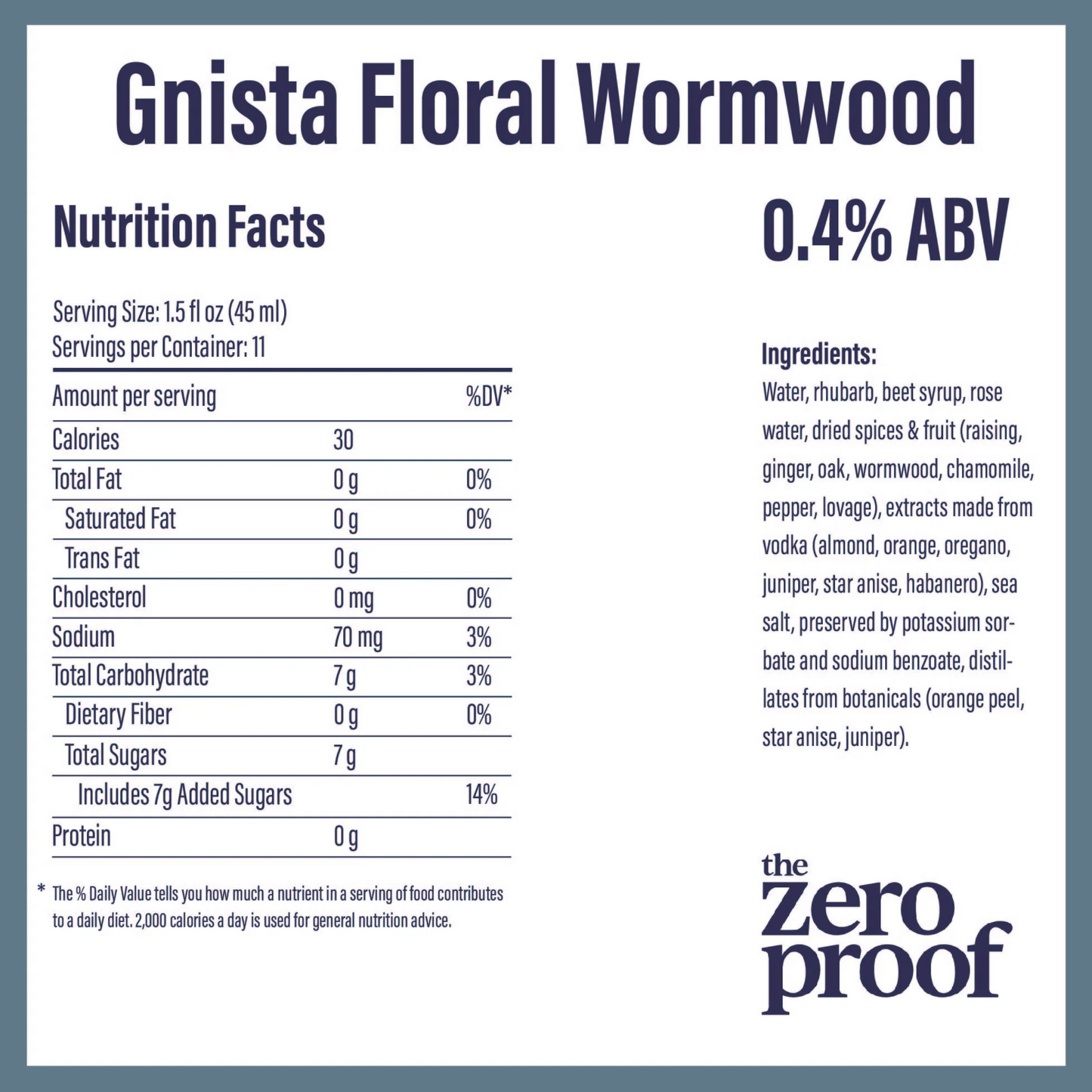 Gnista Floral Wormwood