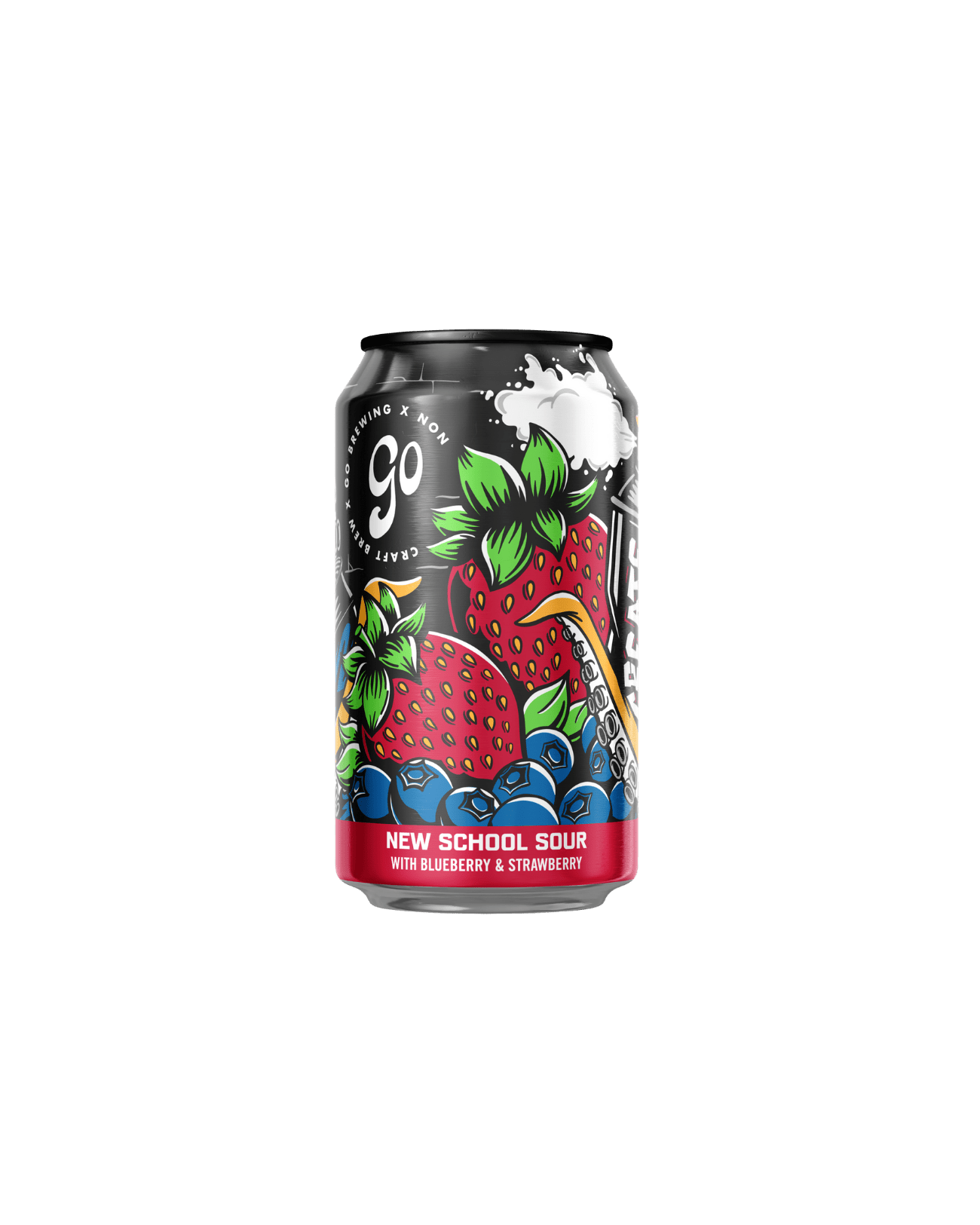 Go Brewing Non-Alcoholic New School Sour Berry