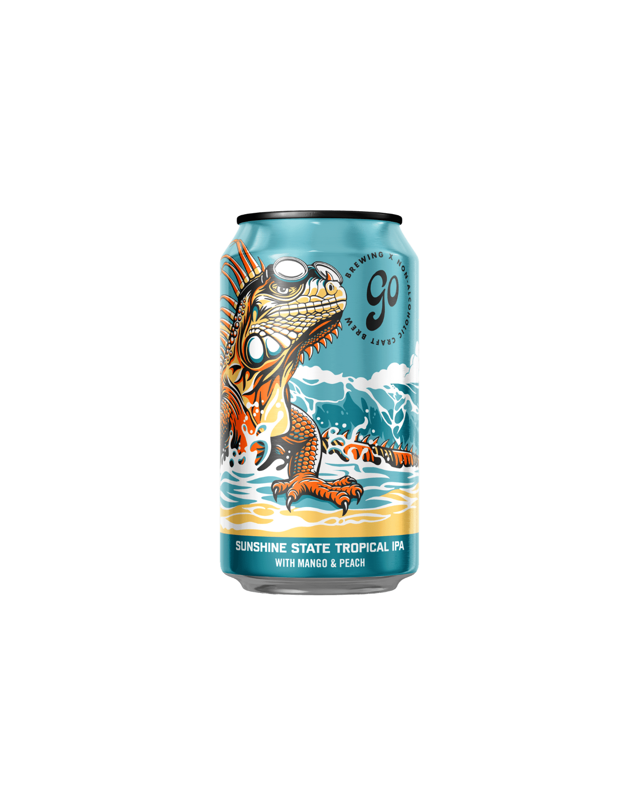 Go Brewing Non-Alcoholic Sunshine State Tropical IPA