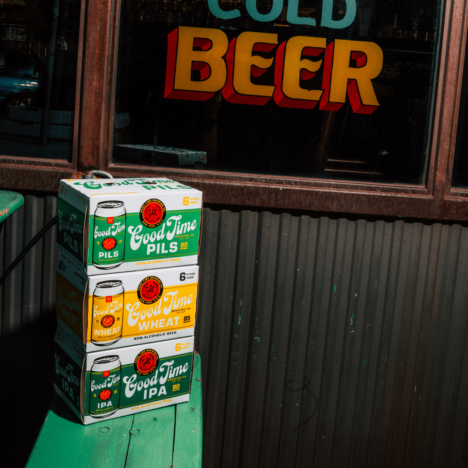 Good Time Non - Alcoholic IPA (12 - Pack) - The Zero Proof