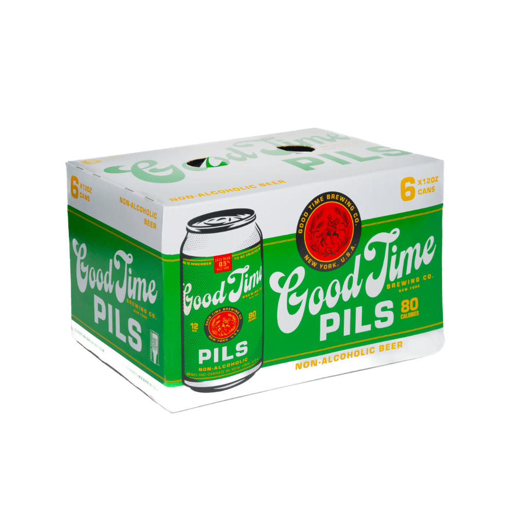 Good Time Non - Alcoholic Pils (12 - Pack) - The Zero Proof