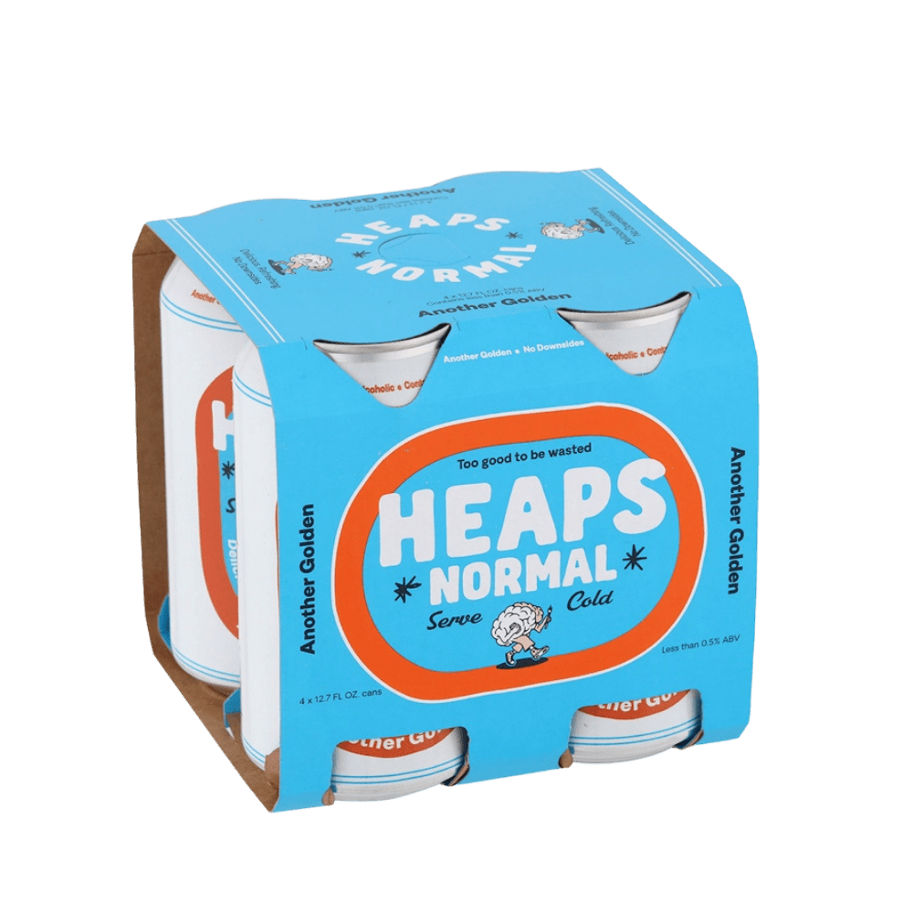 Heaps Normal Another Golden Lager Non - Alcoholic Beer - The Zero Proof