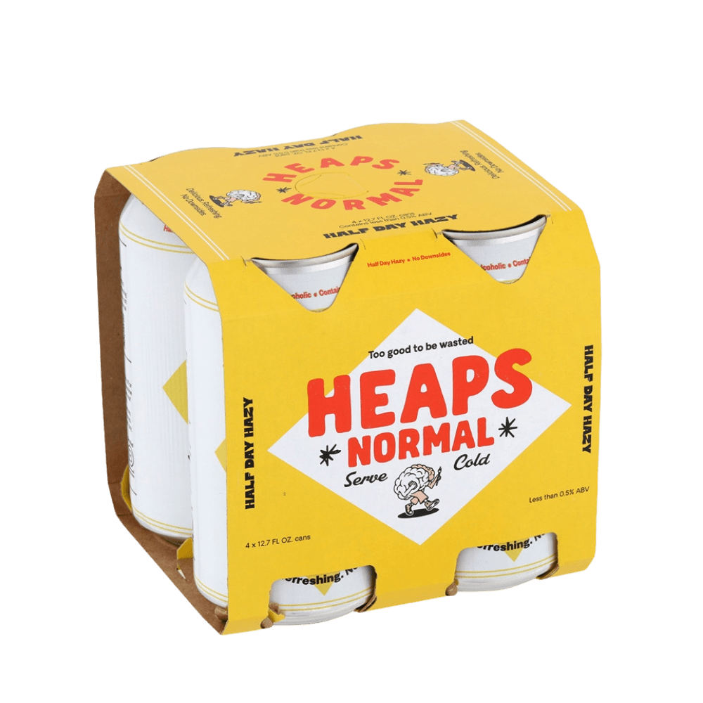 Heaps Normal Half Day Hazy Non - Alcoholic Beer - The Zero Proof