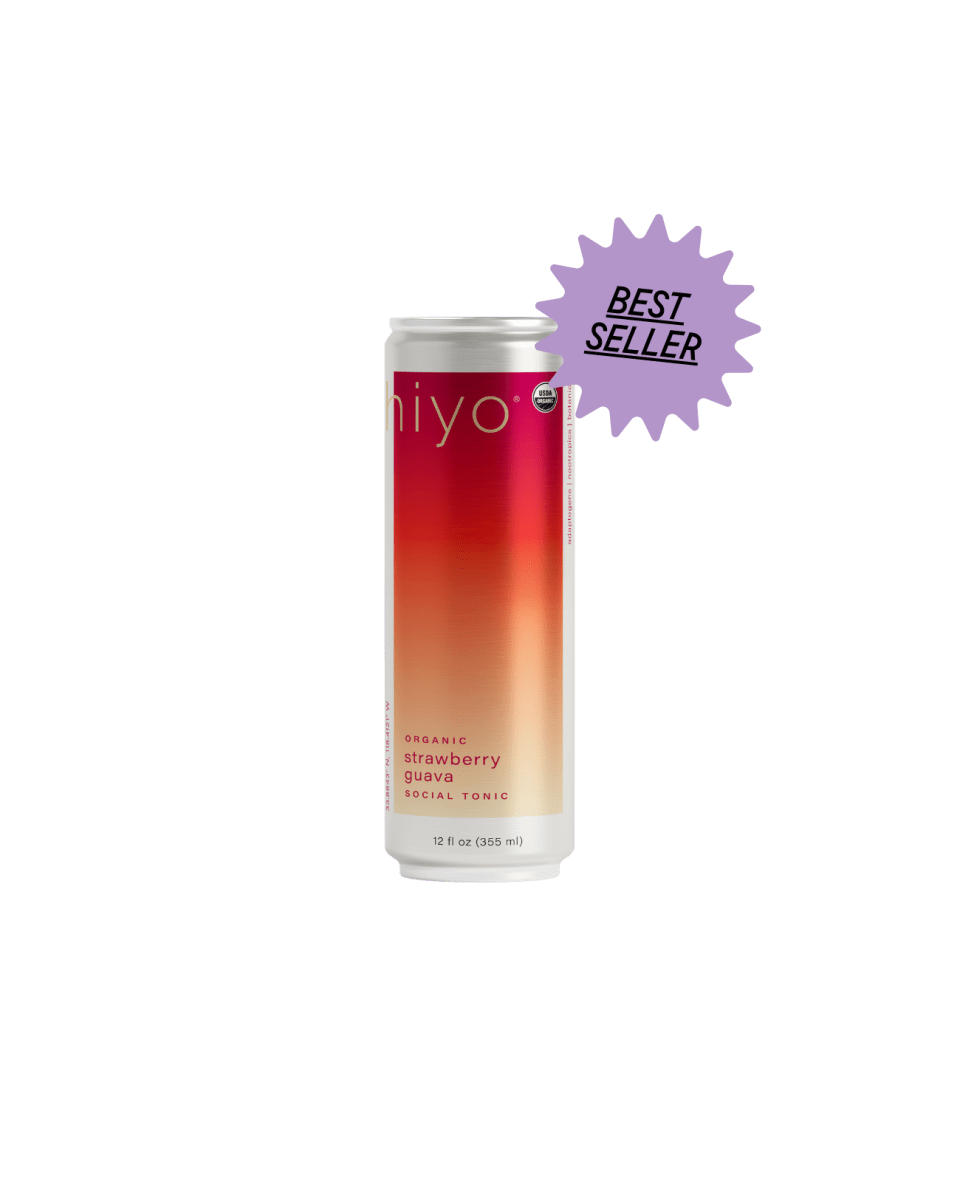 Hiyo Non-Alcoholic Social Tonic - Strawberry-Guava
