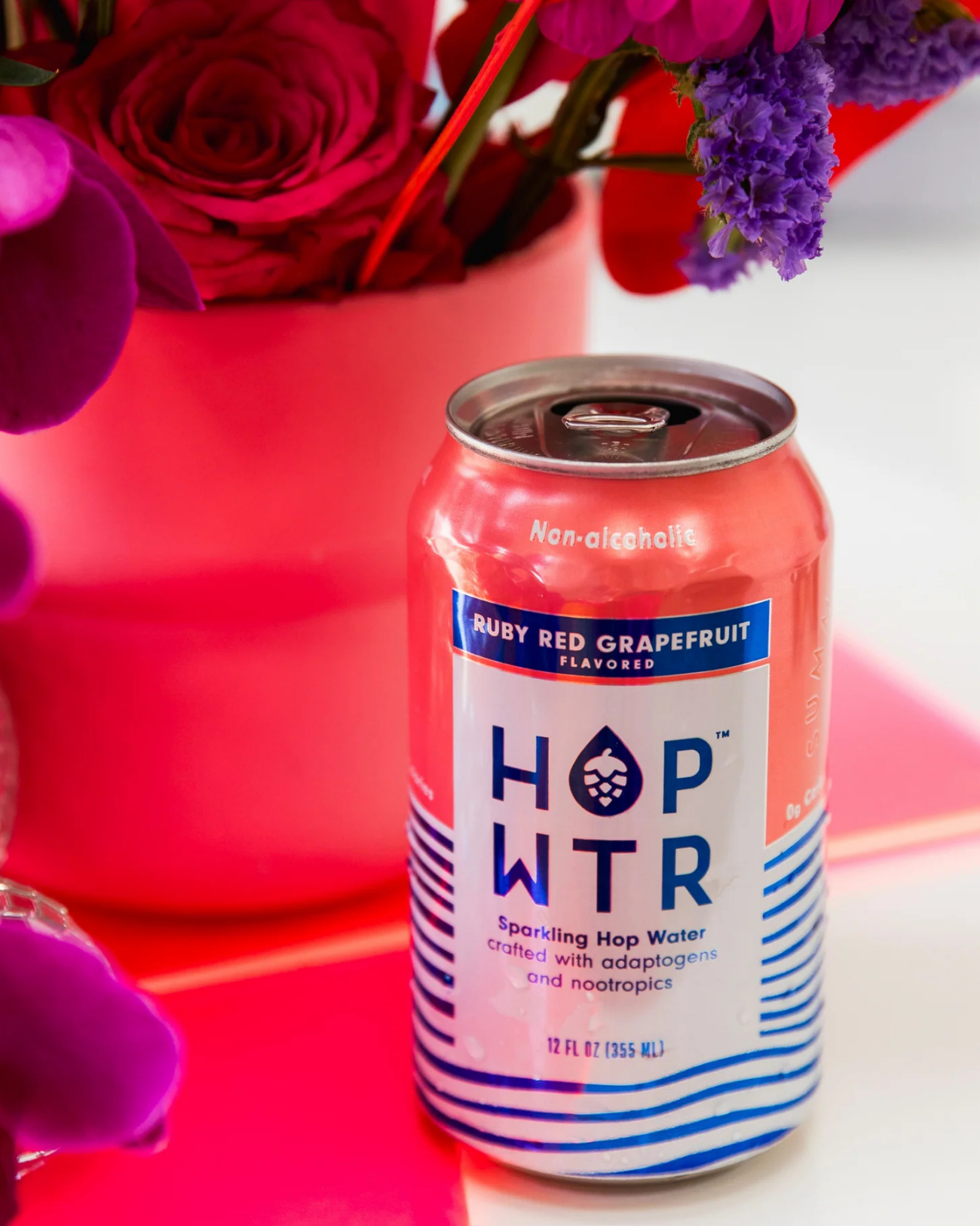 HOP WTR Ruby Red Grapefruit - The Zero Proof