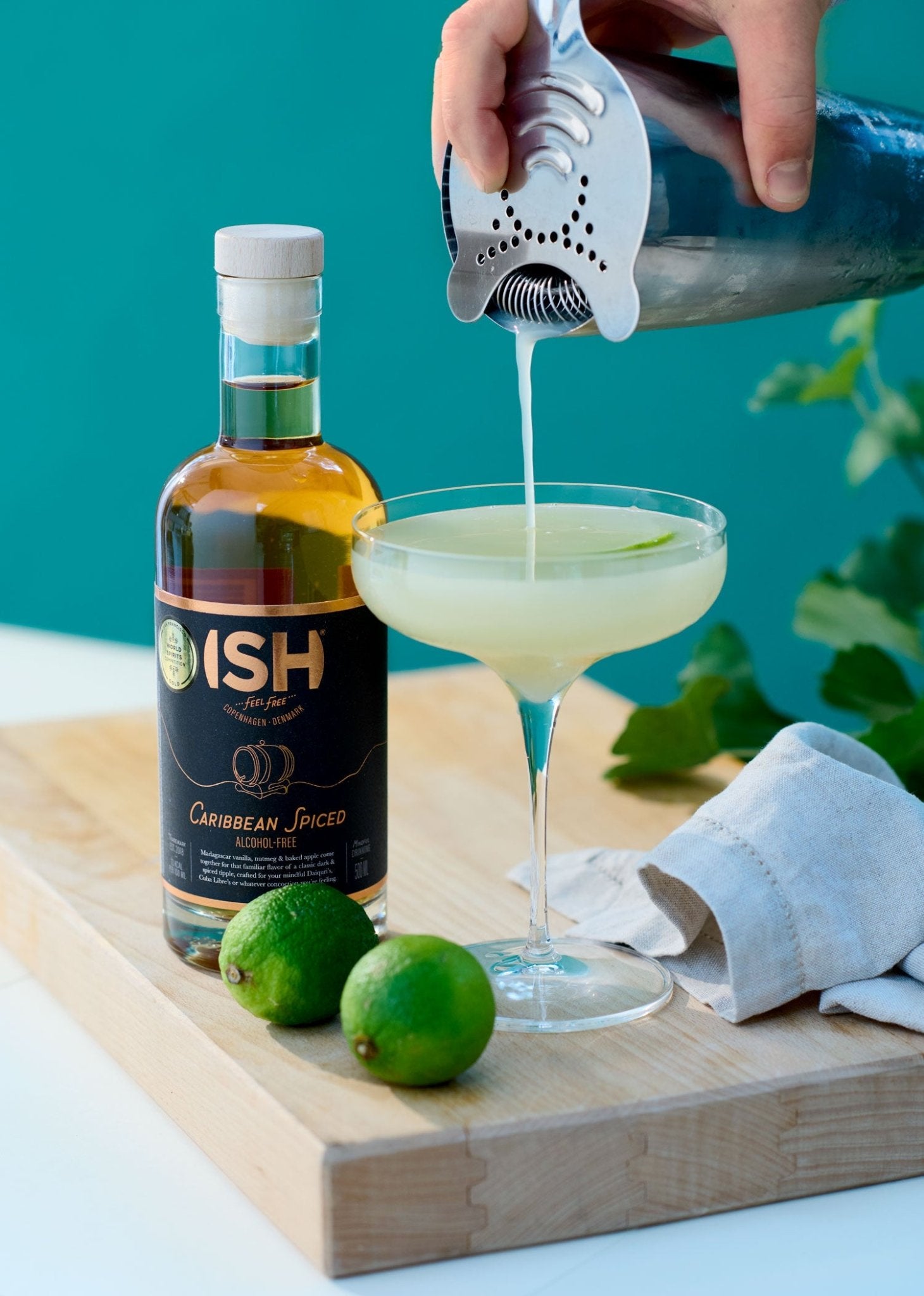 ISH Caribbean Spiced Non - Alcoholic Rum - The Zero Proof