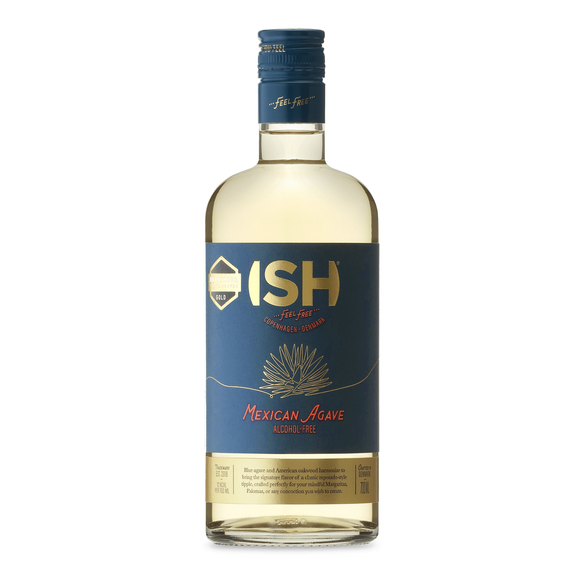 ISH Mexican Agave Spirit Non-Alcoholic Tequila (700ml)
