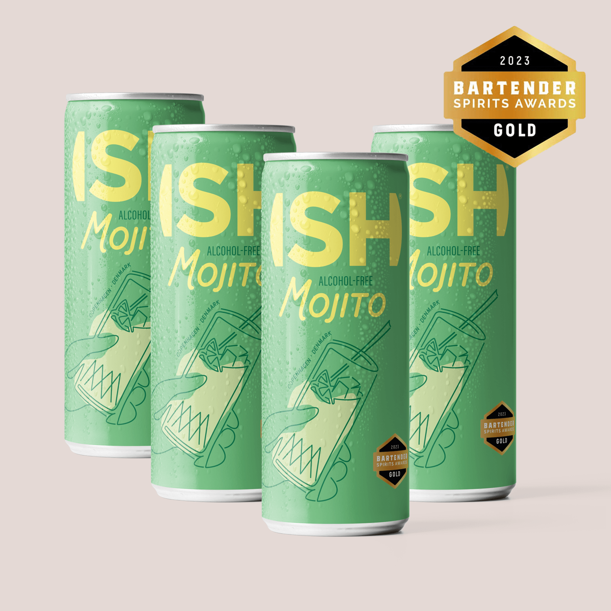 ISH Mojito Non - Alcoholic Cocktail - The Zero Proof