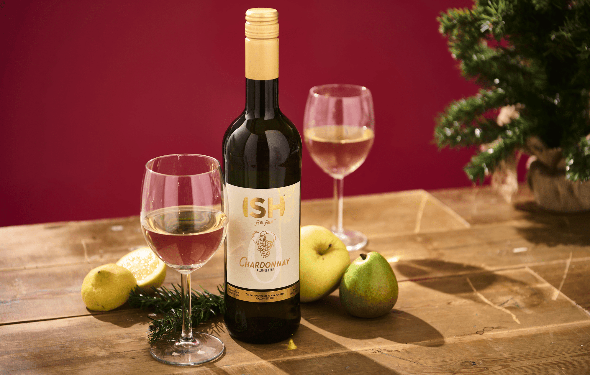 ISH Non - Alcoholic Chardonnay - The Zero Proof