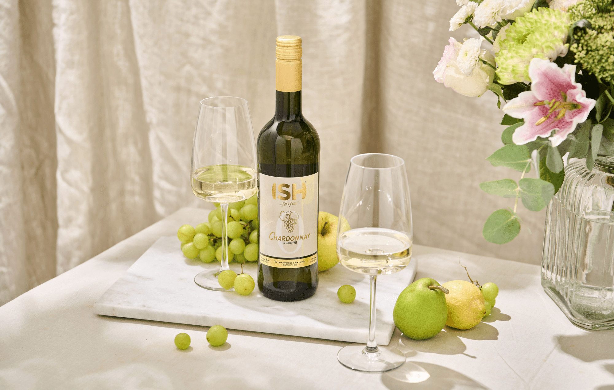 ISH Non - Alcoholic Chardonnay - The Zero Proof