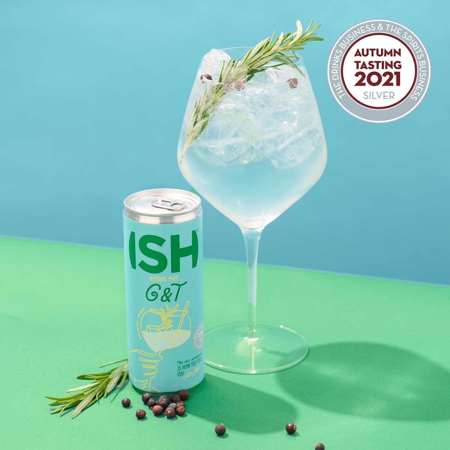 ISH Non - Alcoholic Gin & Tonic - The Zero Proof