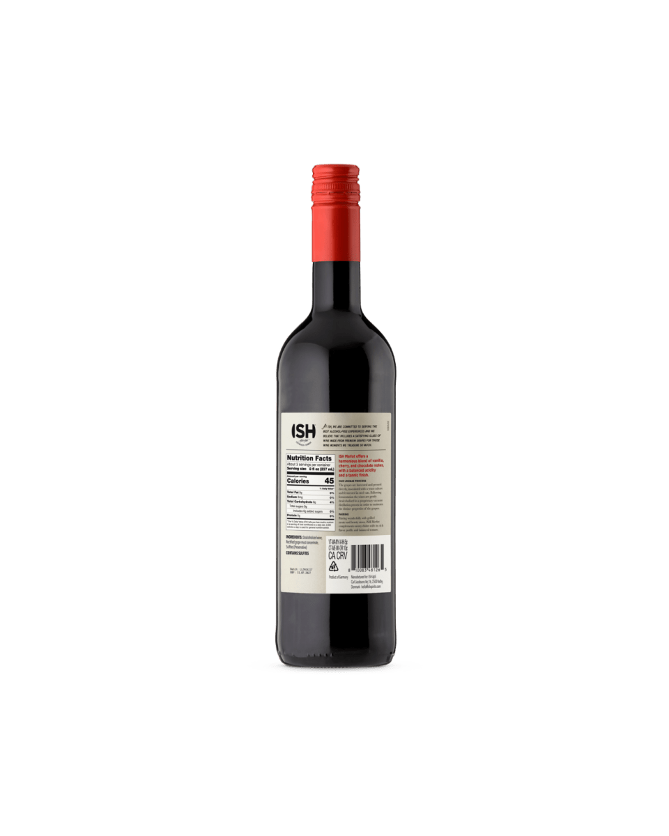 ISH Non - Alcoholic Merlot - The Zero Proof
