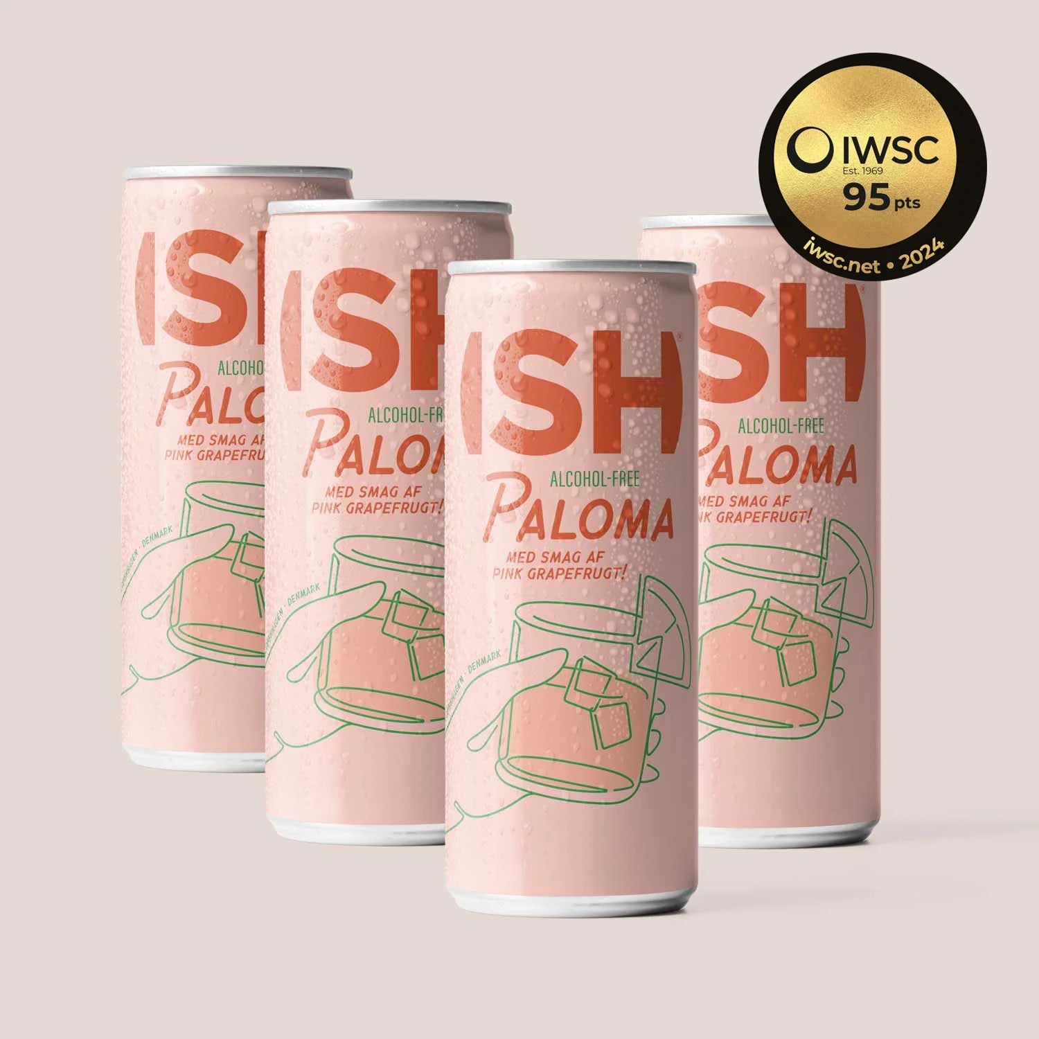 ISH Non - Alcoholic Paloma - The Zero Proof
