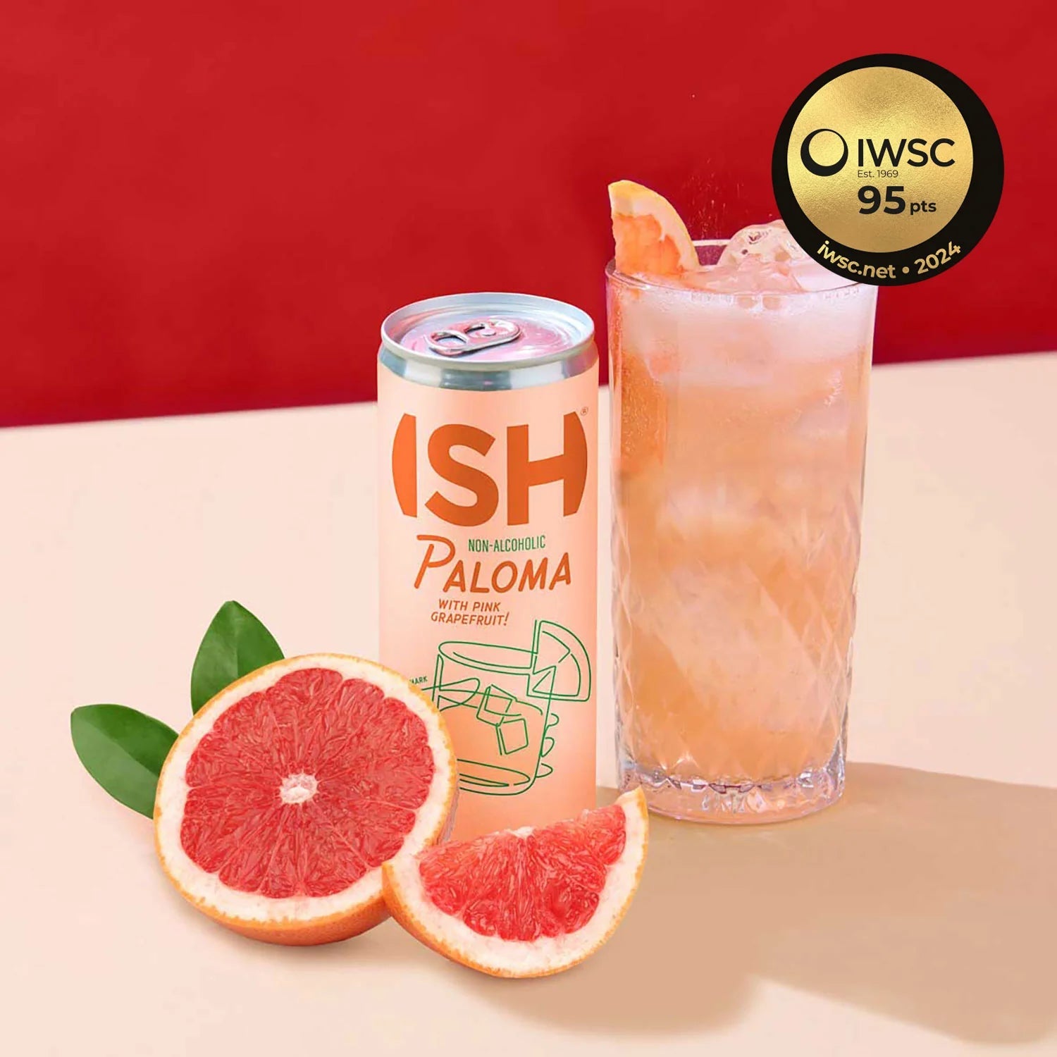 ISH Non - Alcoholic Paloma - The Zero Proof