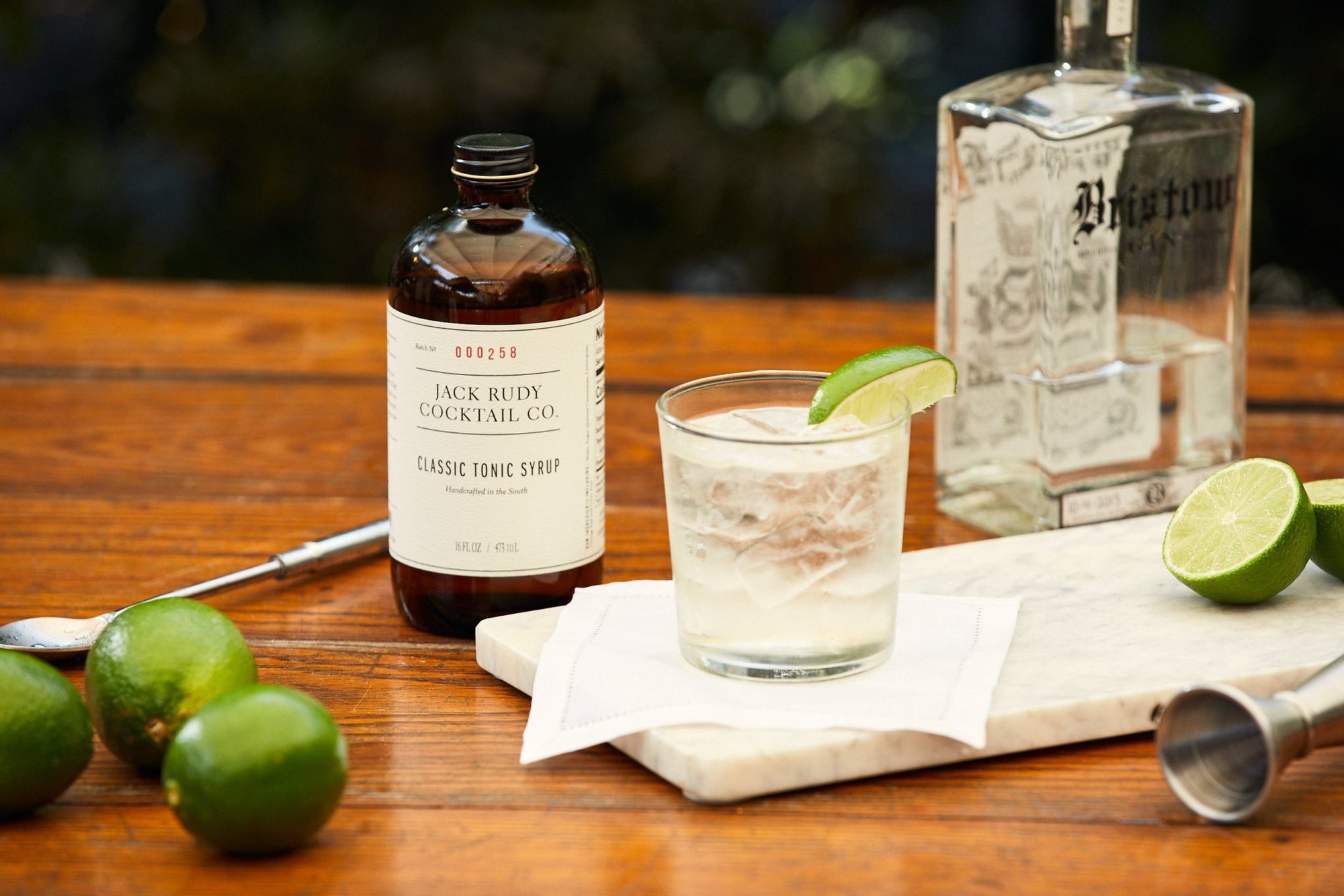 Jack Rudy Classic Tonic Syrup (16 oz) - The Zero Proof