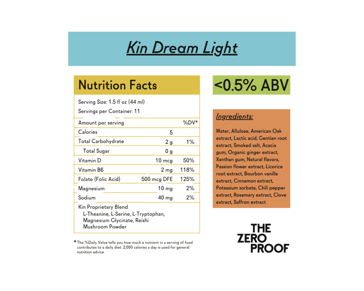Kin Dream Light - The Zero Proof