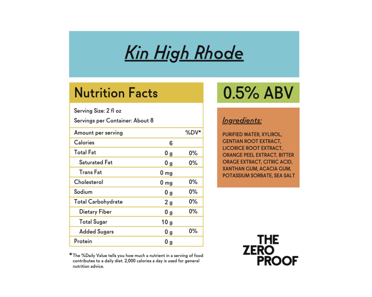 Kin High Rhode - The Zero Proof
