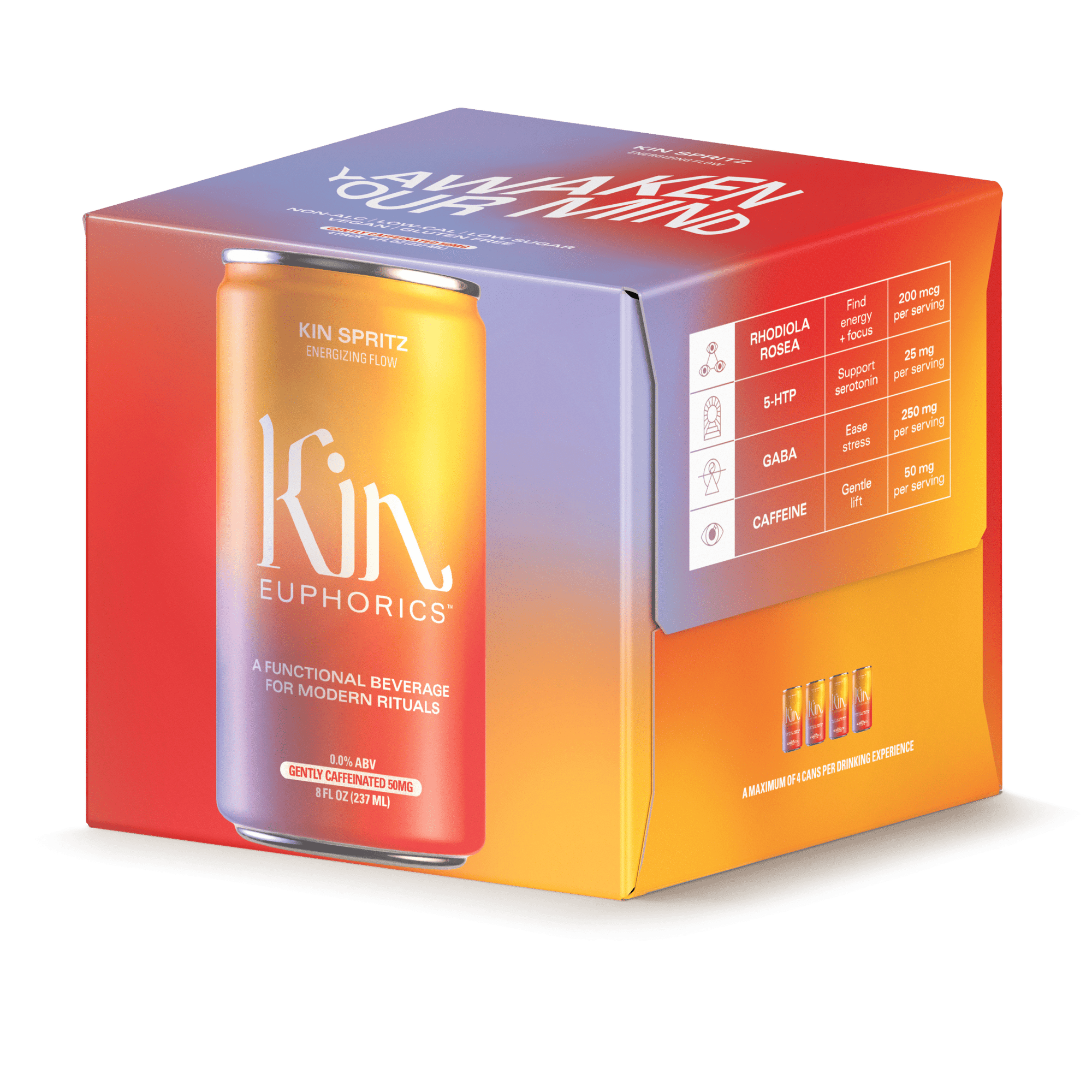Kin Spritz (4 - pack) - The Zero Proof