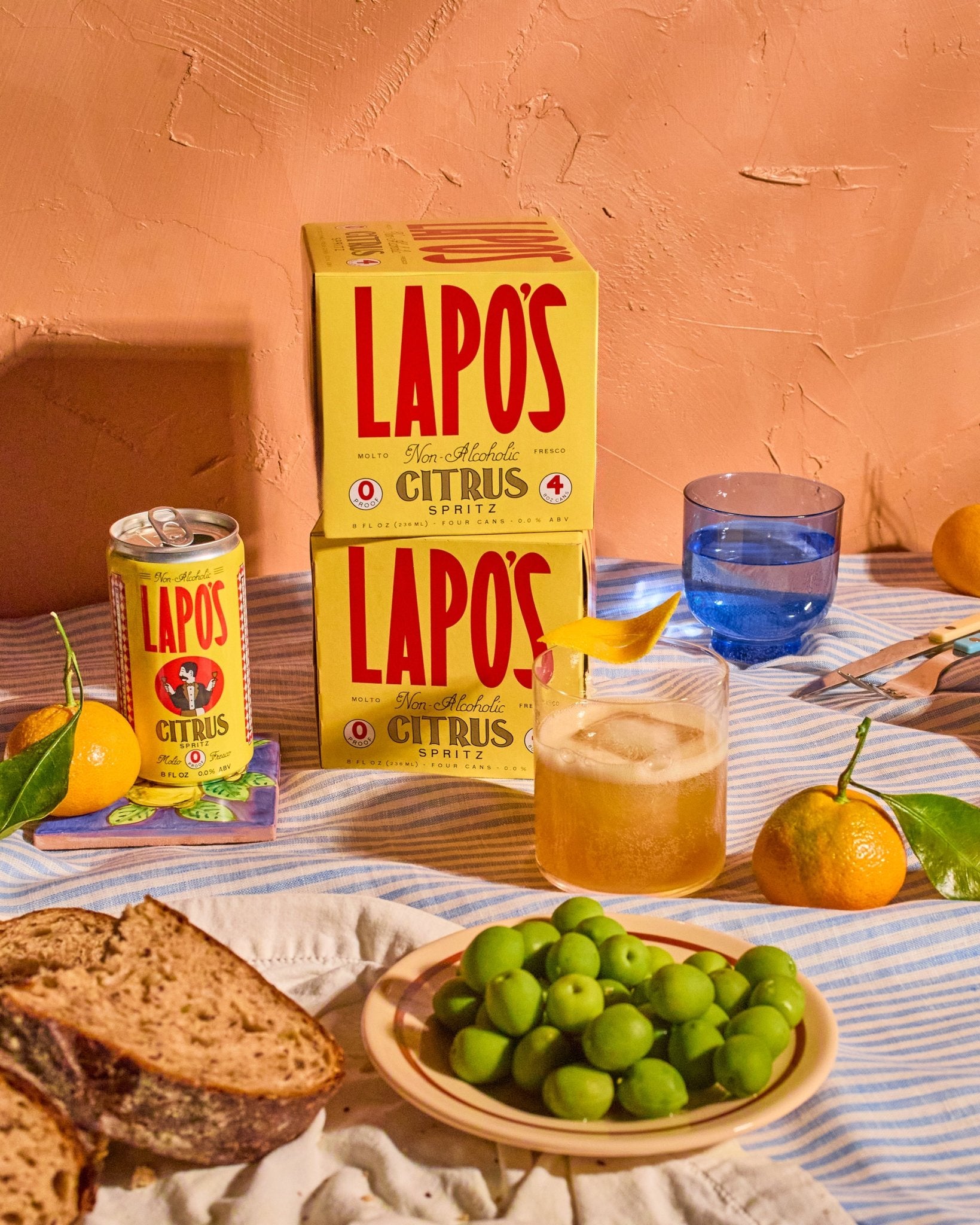 Lapo's Citrus Spritz - The Zero Proof