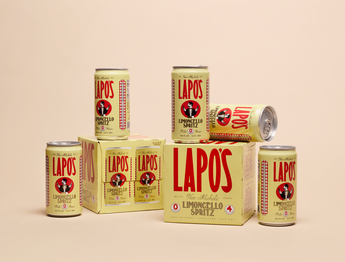 Lapo's Non-Alcoholic Limoncello Spritz