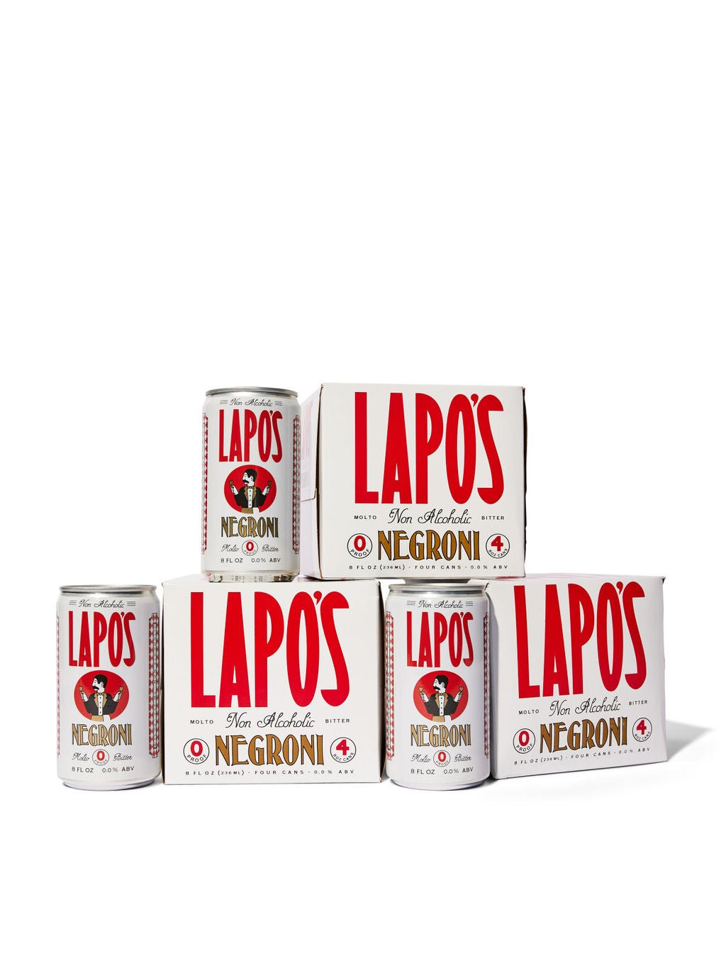 Lapo's Non-Alcoholic Negroni (Cans) | The Zero Proof